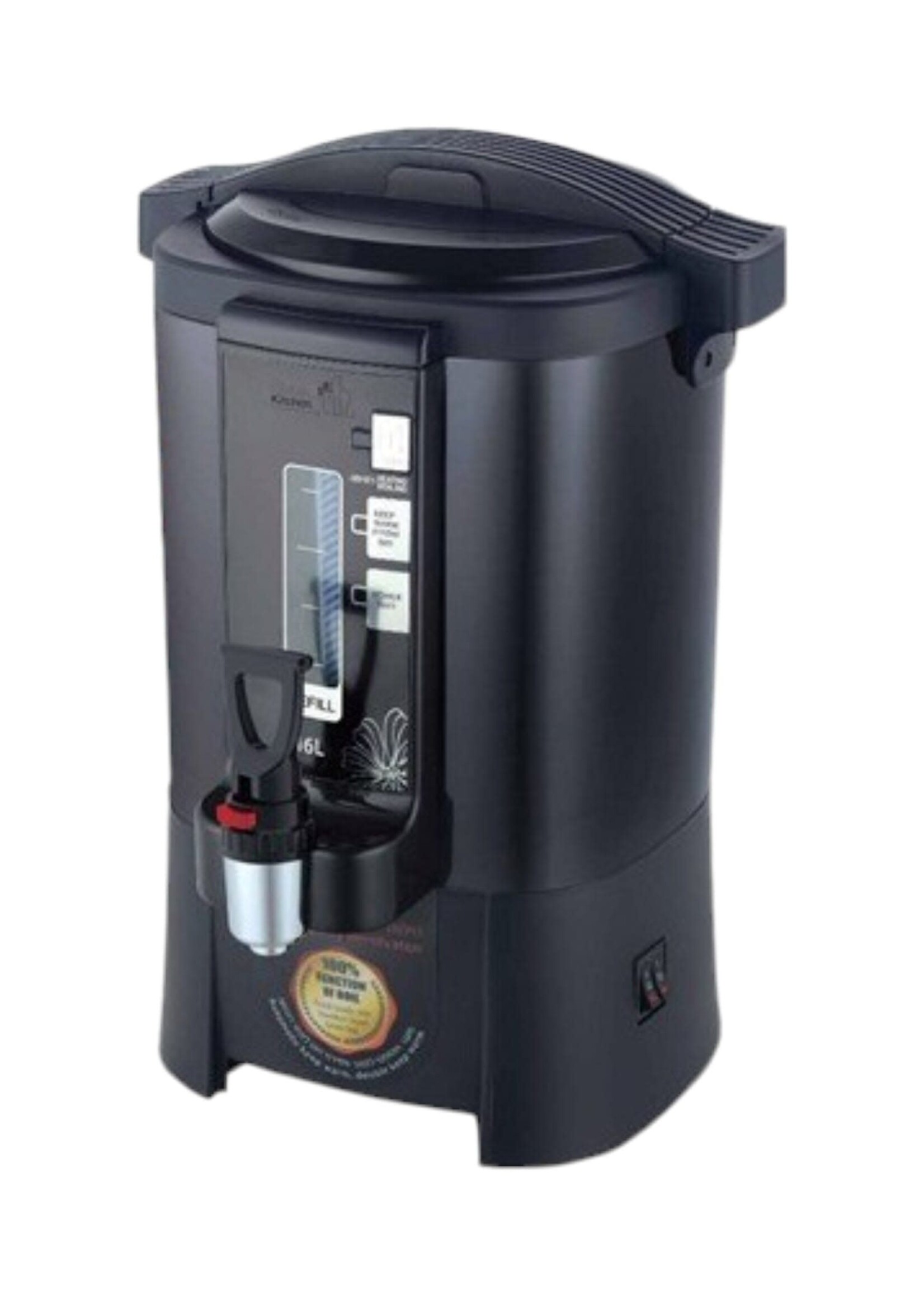 ELECTRIC HOT WATER URN LUXURY  80 CUP - 16L