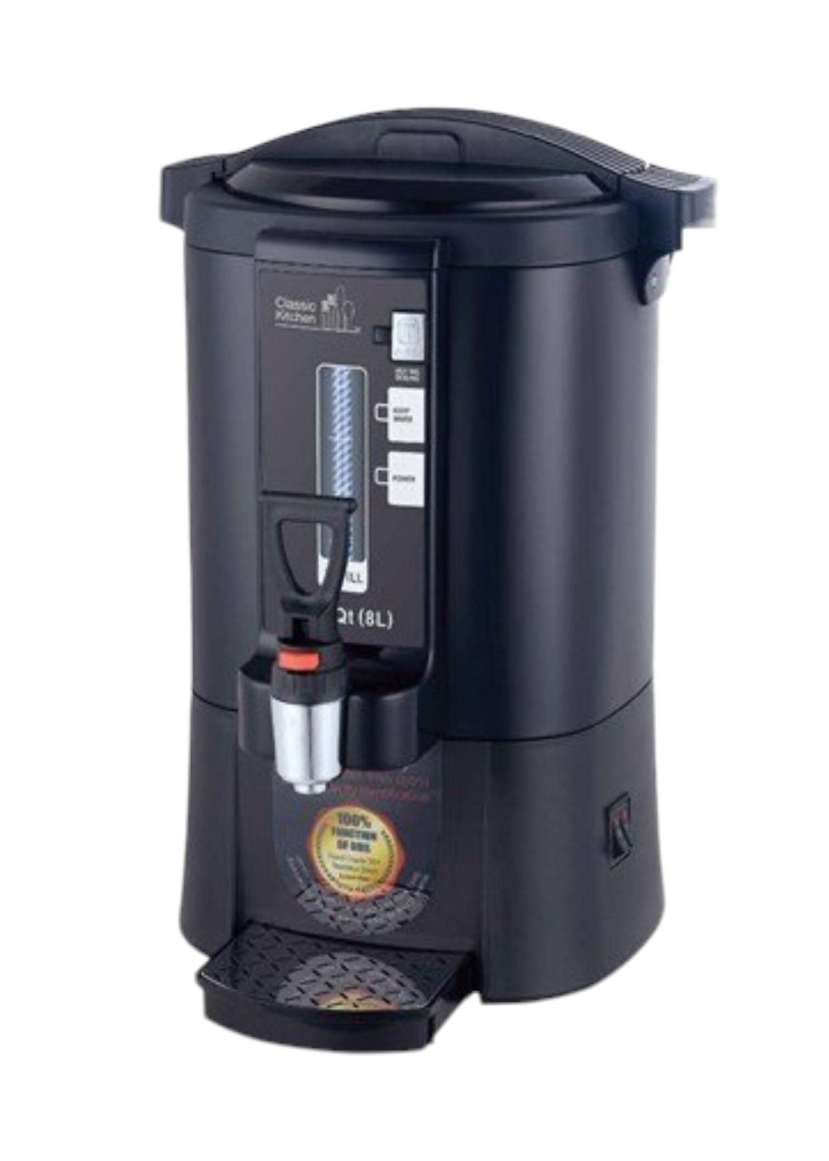 ELECTRIC HOT WATER URN LUXURY  40 CUP - 8L