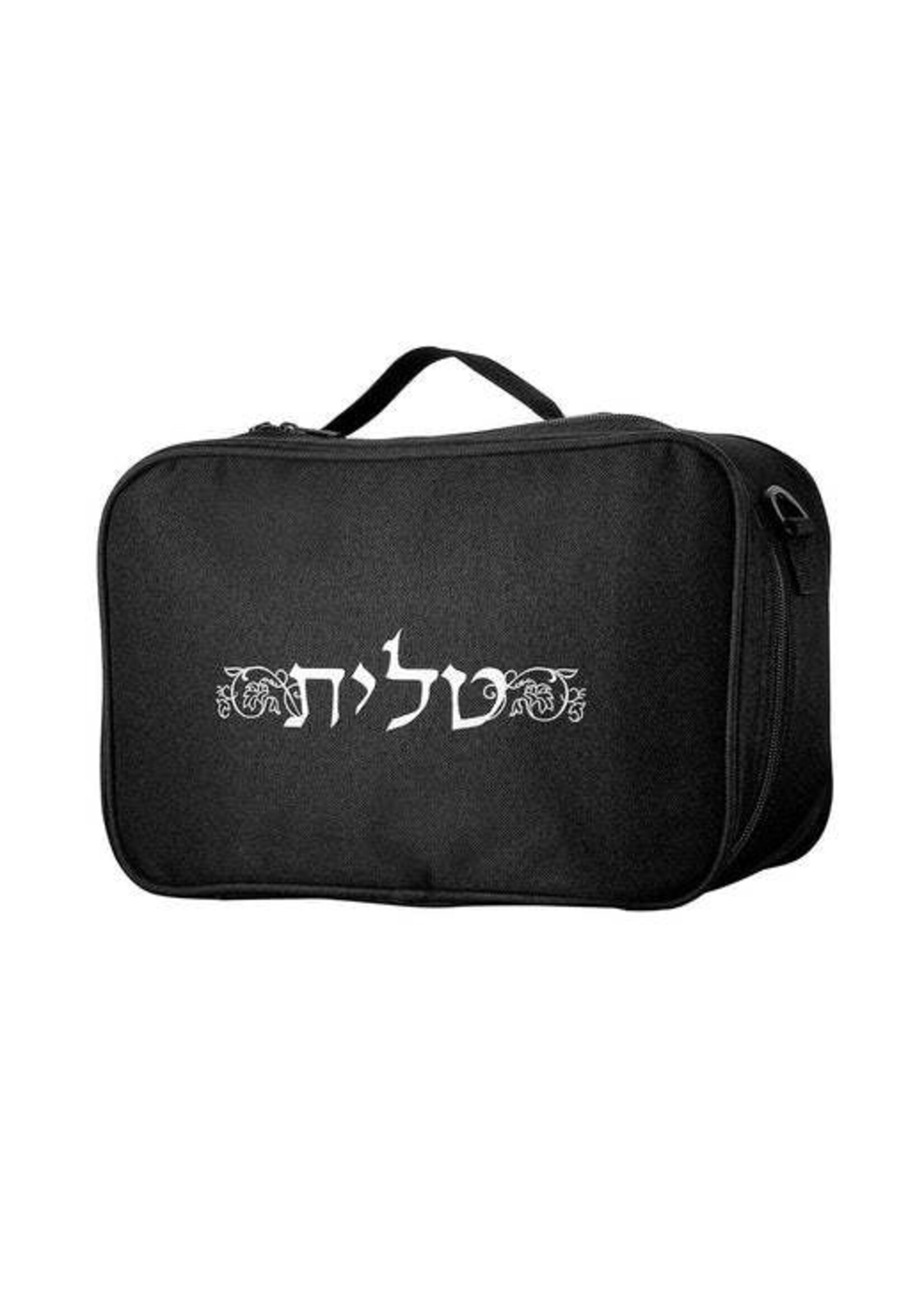 TALIS TRAVEL BAG BLACK & SILVER