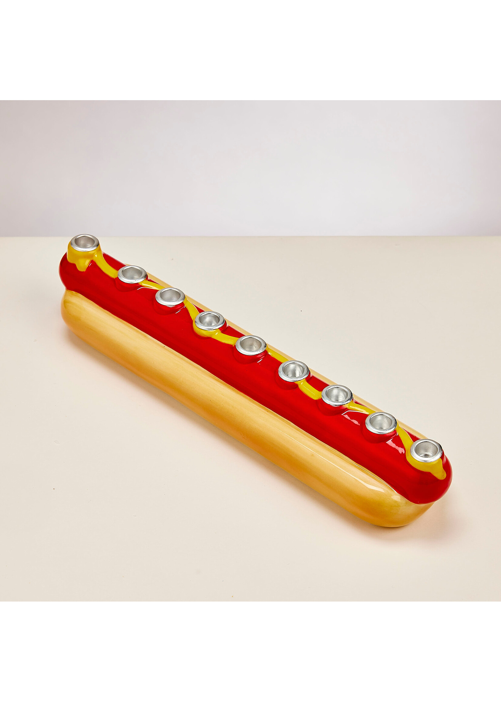 MENORAH CERAMIC HOTDOG
