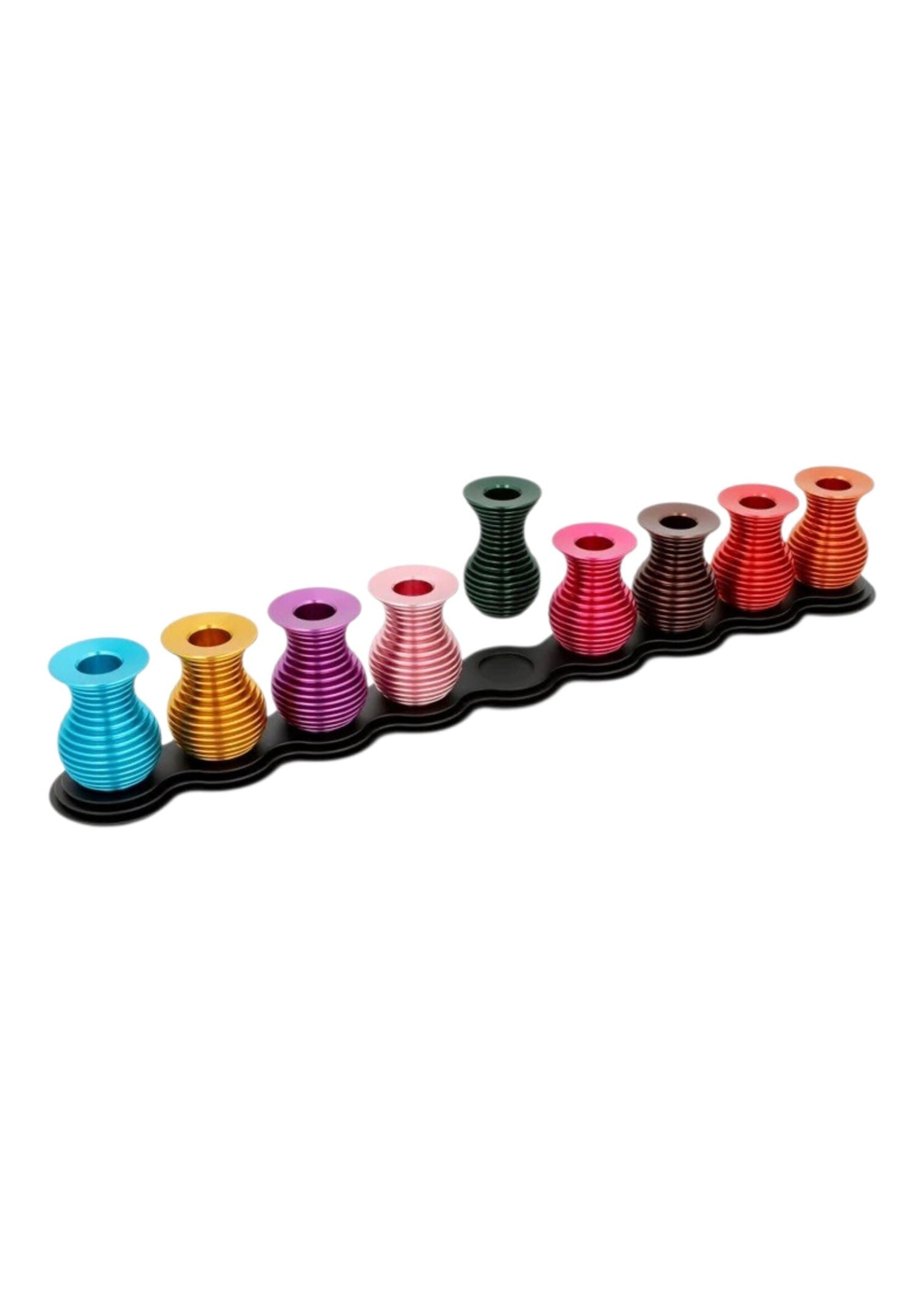 MENORAH RAINBOW JARS