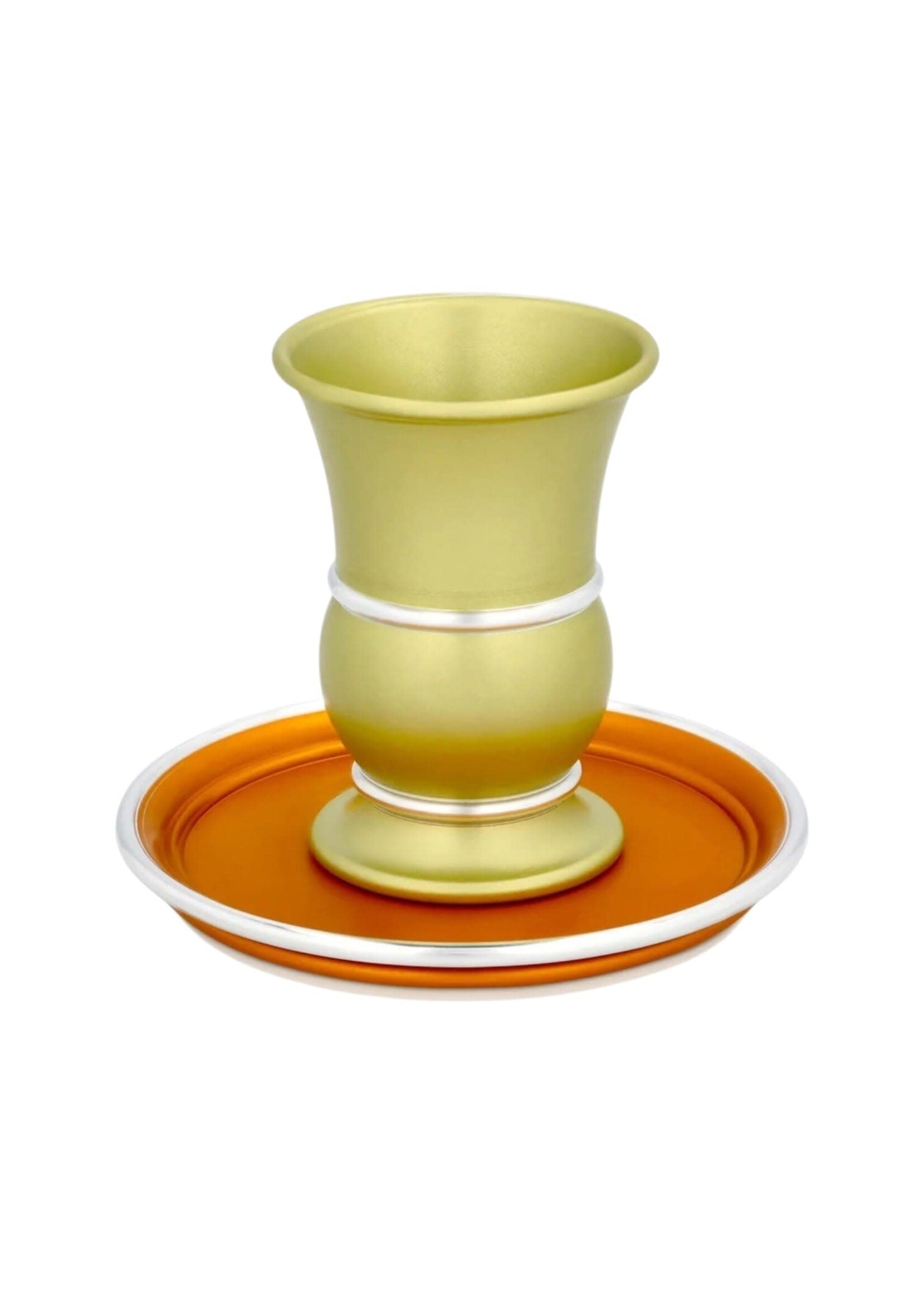 KIDDUSH CUP TUMBLER GOLD ANODIZED ALUMINUM