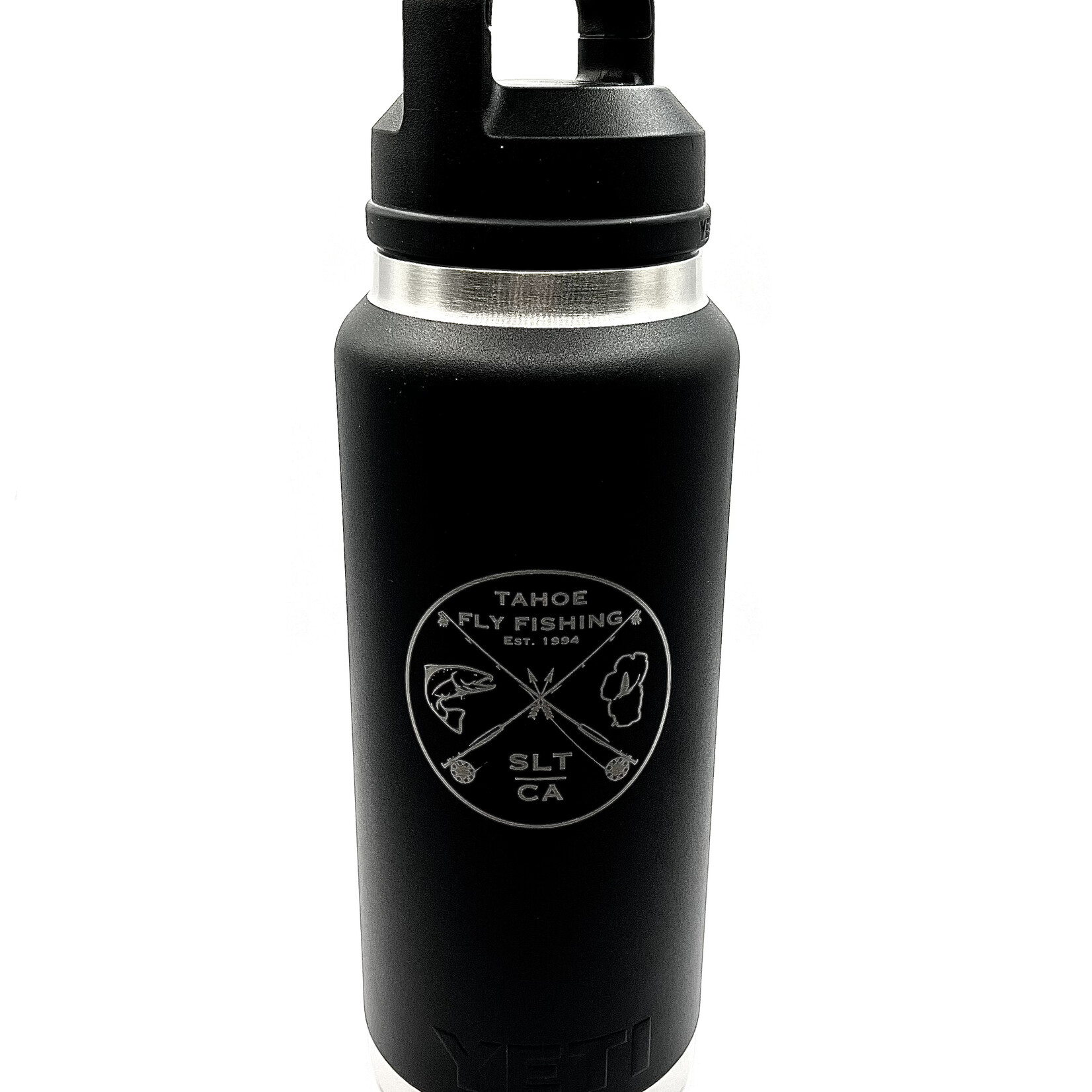 Yeti YETI Rambler 36oz Bottle Black - Logo