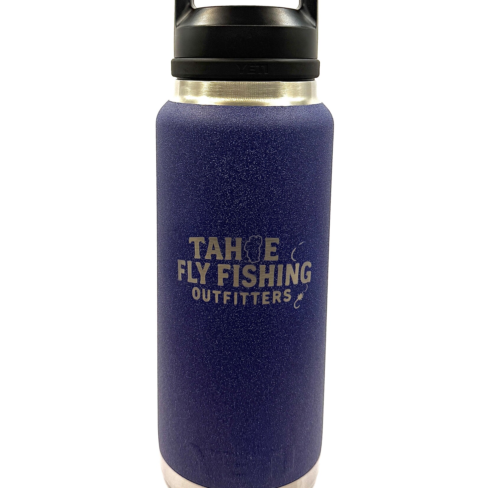 Yeti YETI Rambler 36oz Bottle Black - Blue Stone