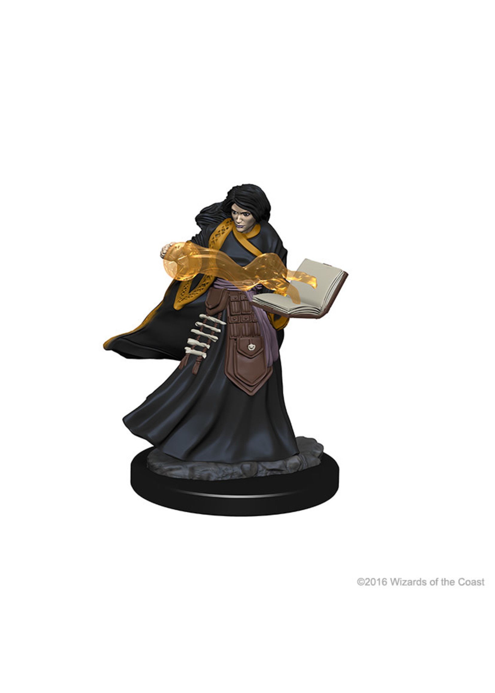 ABRAMS DND UNPAINTED MINIS WV1 - Female Human Wizard