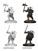 . DND UNPAINTED MINIS WV4 EARTH GENASI MALE FIGHTER