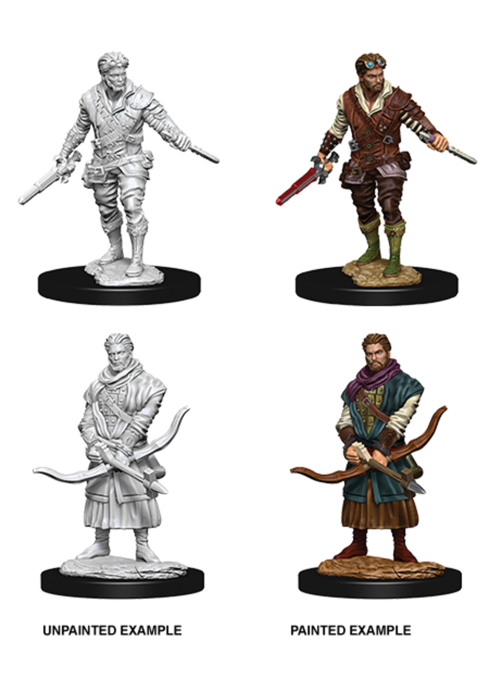 . DND UNPAINTED MINIS WV9 - Male Human Rogue