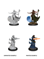 . DND UNPAINTED MINIS WV11 FEMALE HUMAN WIZARD