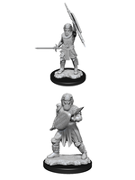 . DND UNPAINTED MINIS WV13 HUMAN FIGHTER MALE