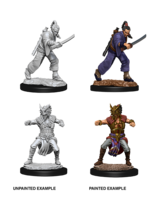 . DND UNPAINTED MINIS WV8 MALE HUMAN MONK