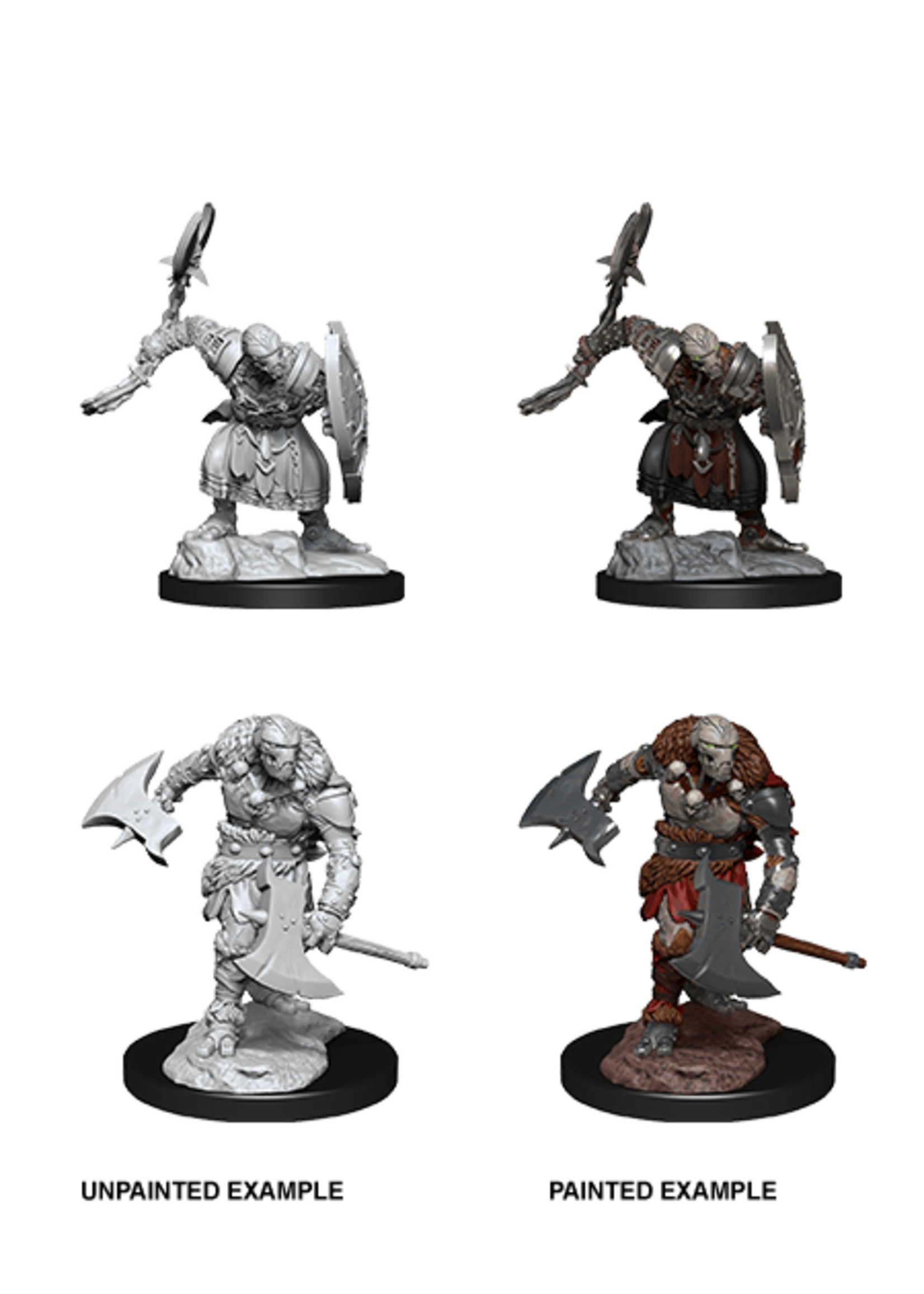 . DND UNPAINTED MINIS WV14 - Warforged Barbarian