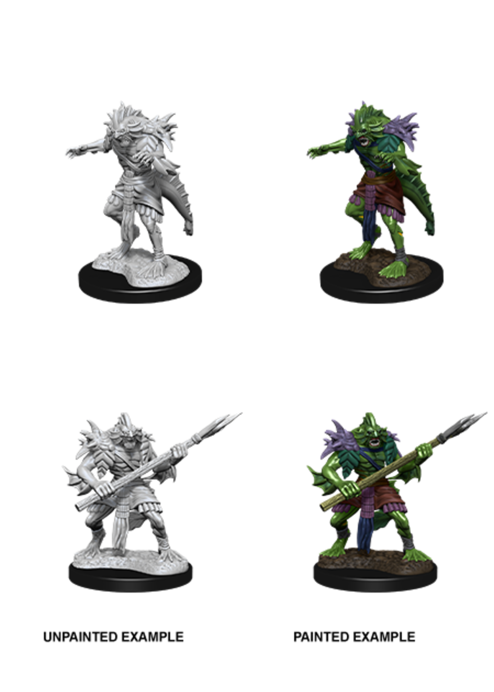 ABRAMS DND UNPAINTED MINIS WV12 SAHUAGIN