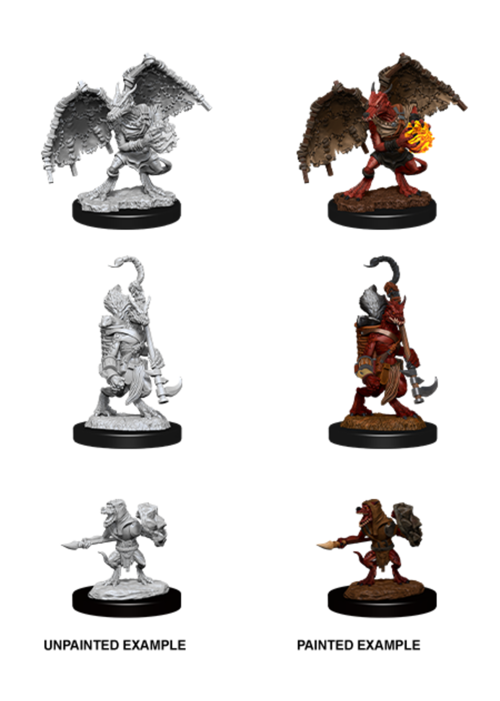 ABRAMS DND UNPAINTED MINIS WV1 - Kobolds