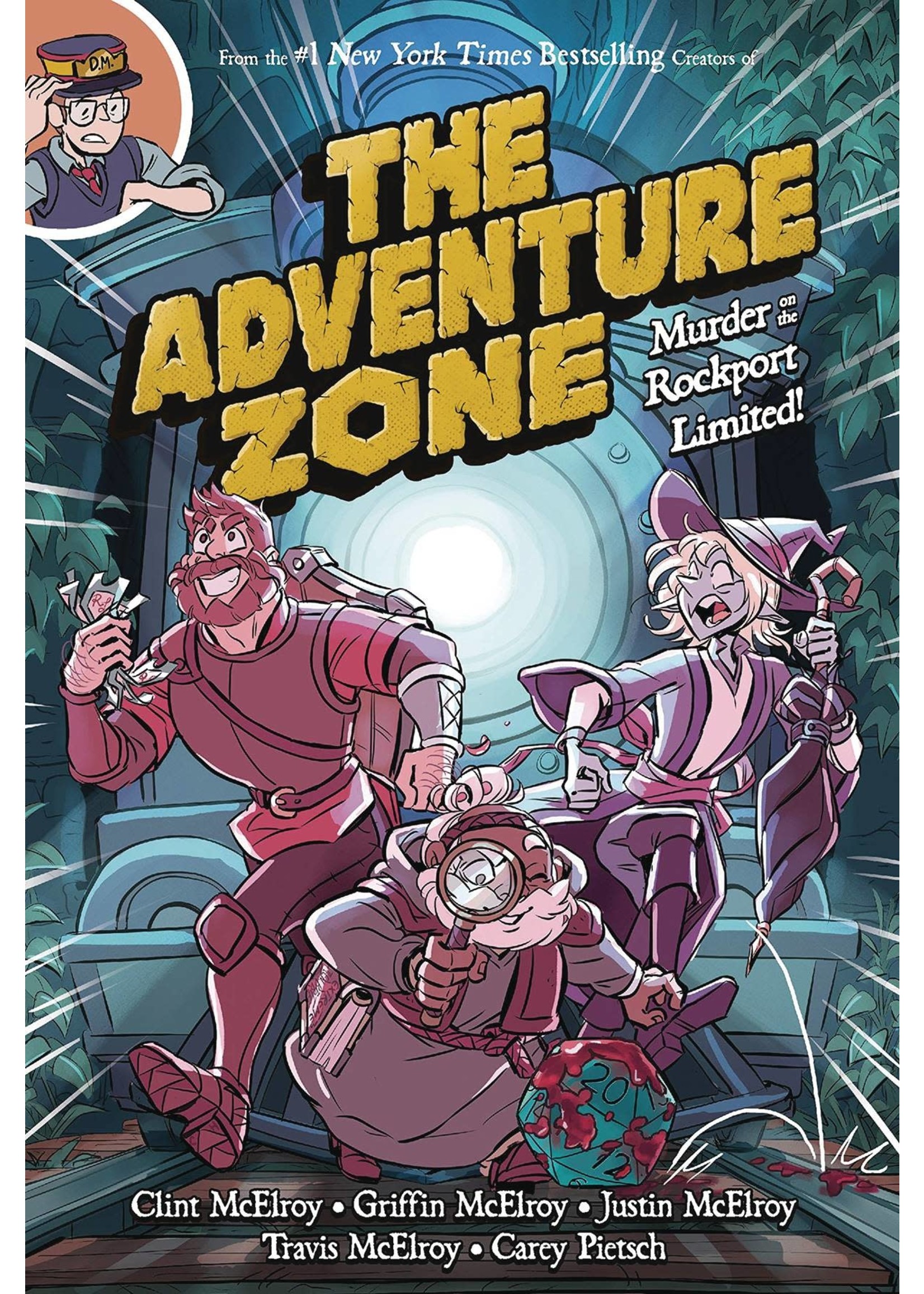 FIRST SECOND BOOKS ADVENTURE ZONE GN VOL 02 MURDER ON THE ROCKPORT LIMITED!