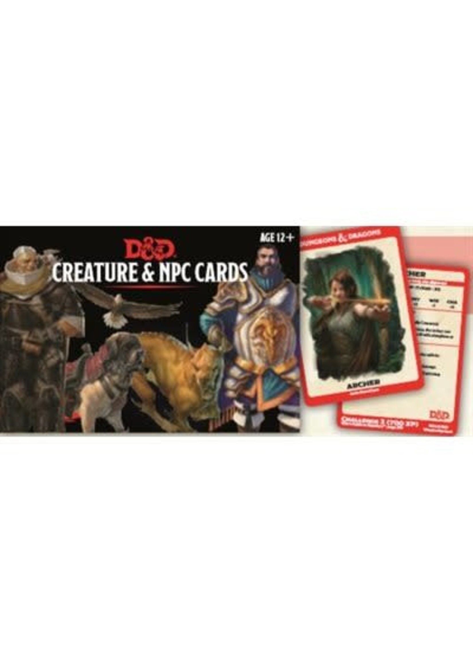 GALE FORCE NINE D&D SPELLBOOK CARDS CREATURES & NPCS