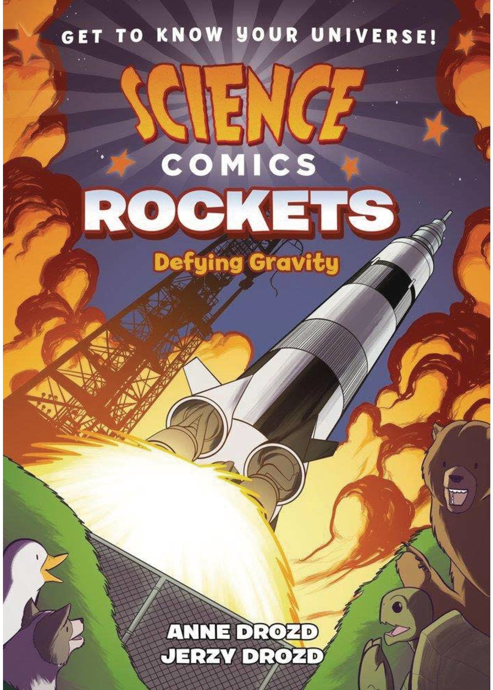 FIRST SECOND BOOKS SCIENCE COMICS ROCKETS