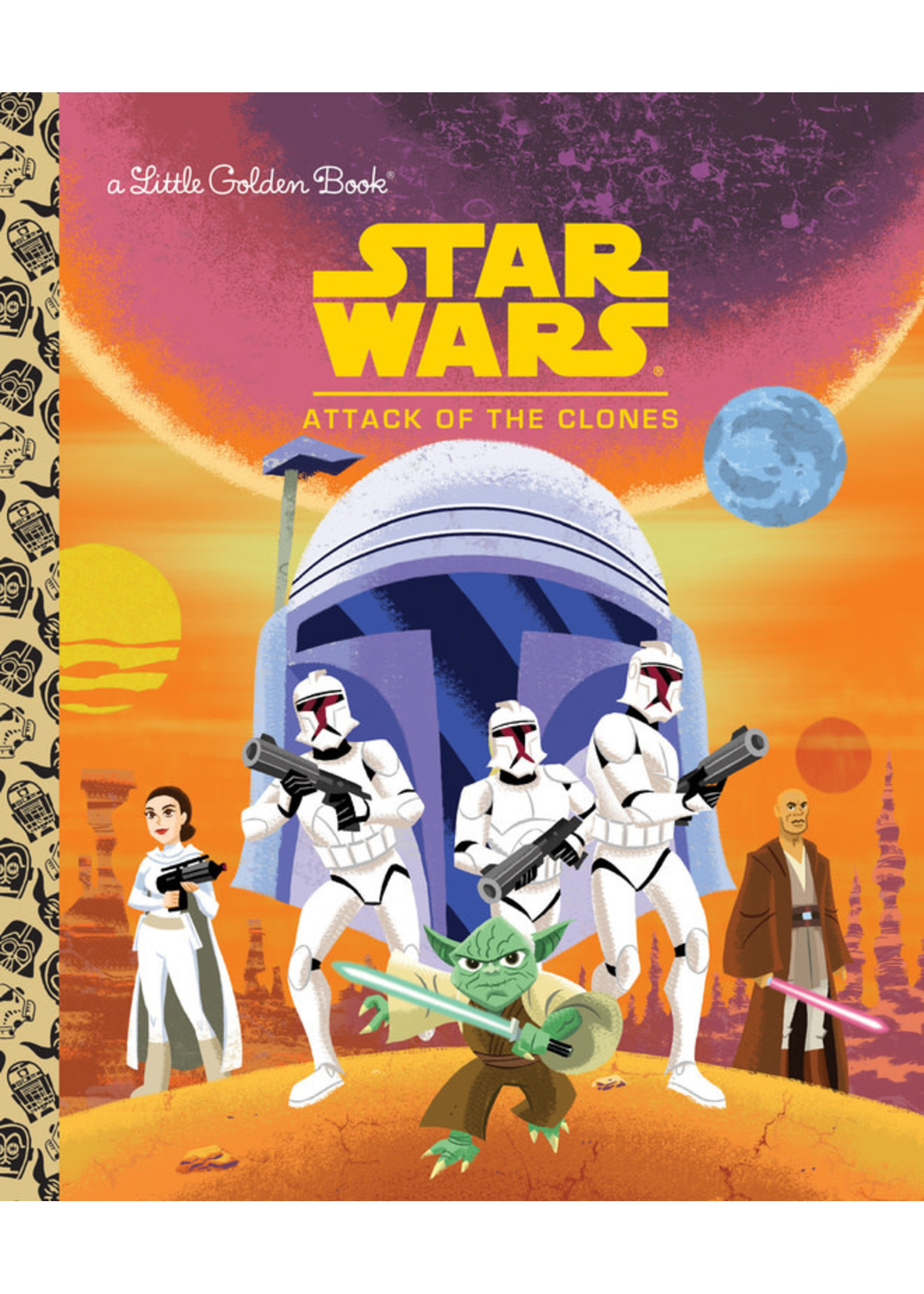 . STAR WARS LITTLE GOLDEN BOOK ATTACK OF CLONES