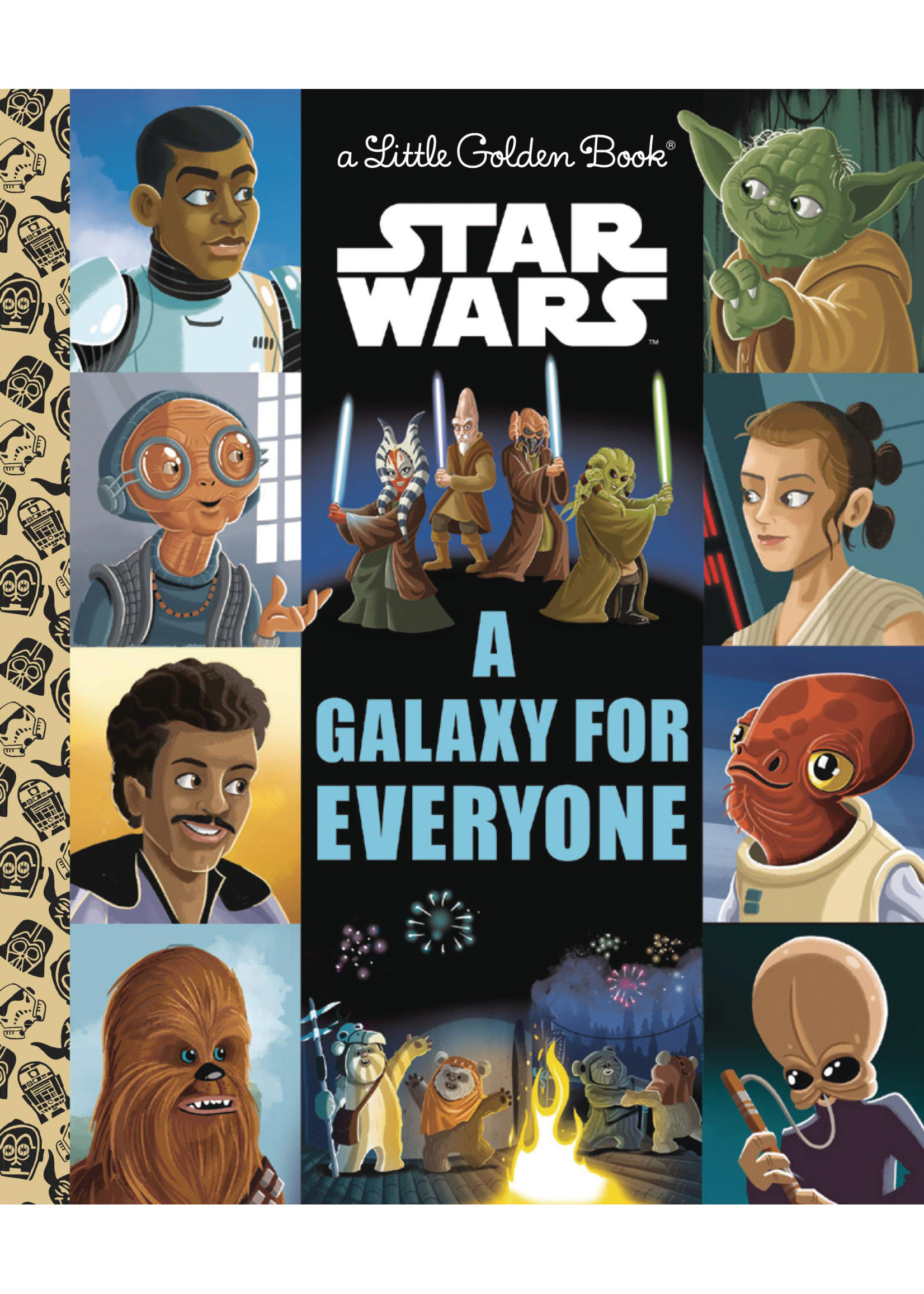 ABRAMS STAR WARS GALAXY FOR EVERYONE LITTLE GOLDEN BOOK