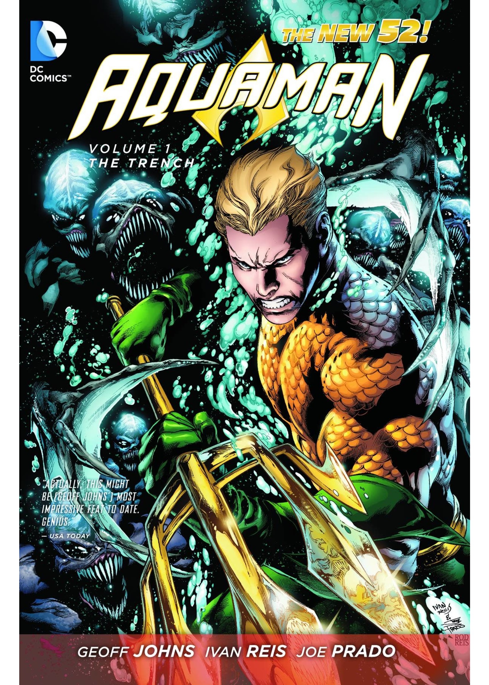 DC COMICS AQUAMAN VOL 1 THE TRENCH (THE NEW 52)