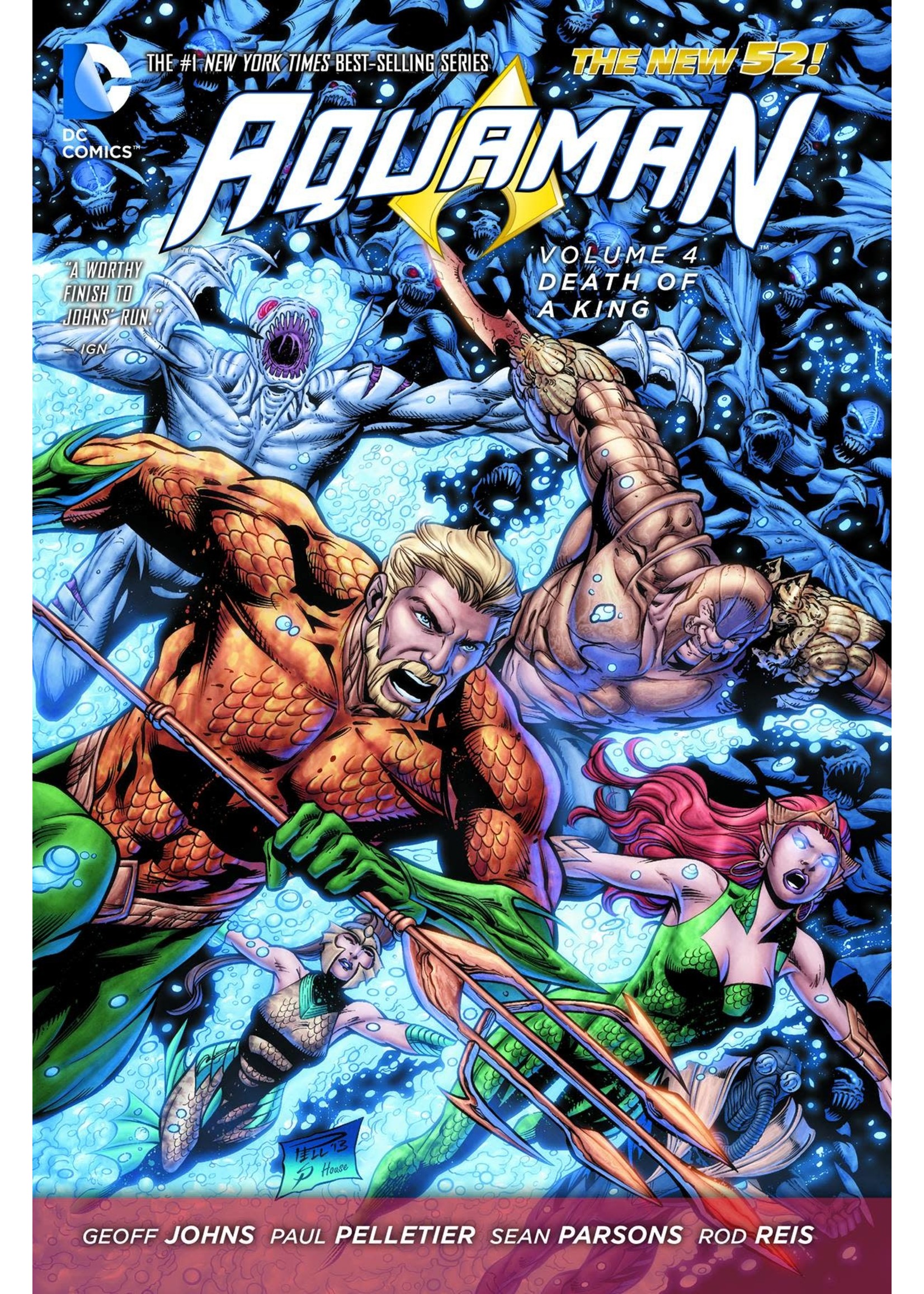 . AQUAMAN VOL 4 DEATH OF A KING (THE NEW 52)