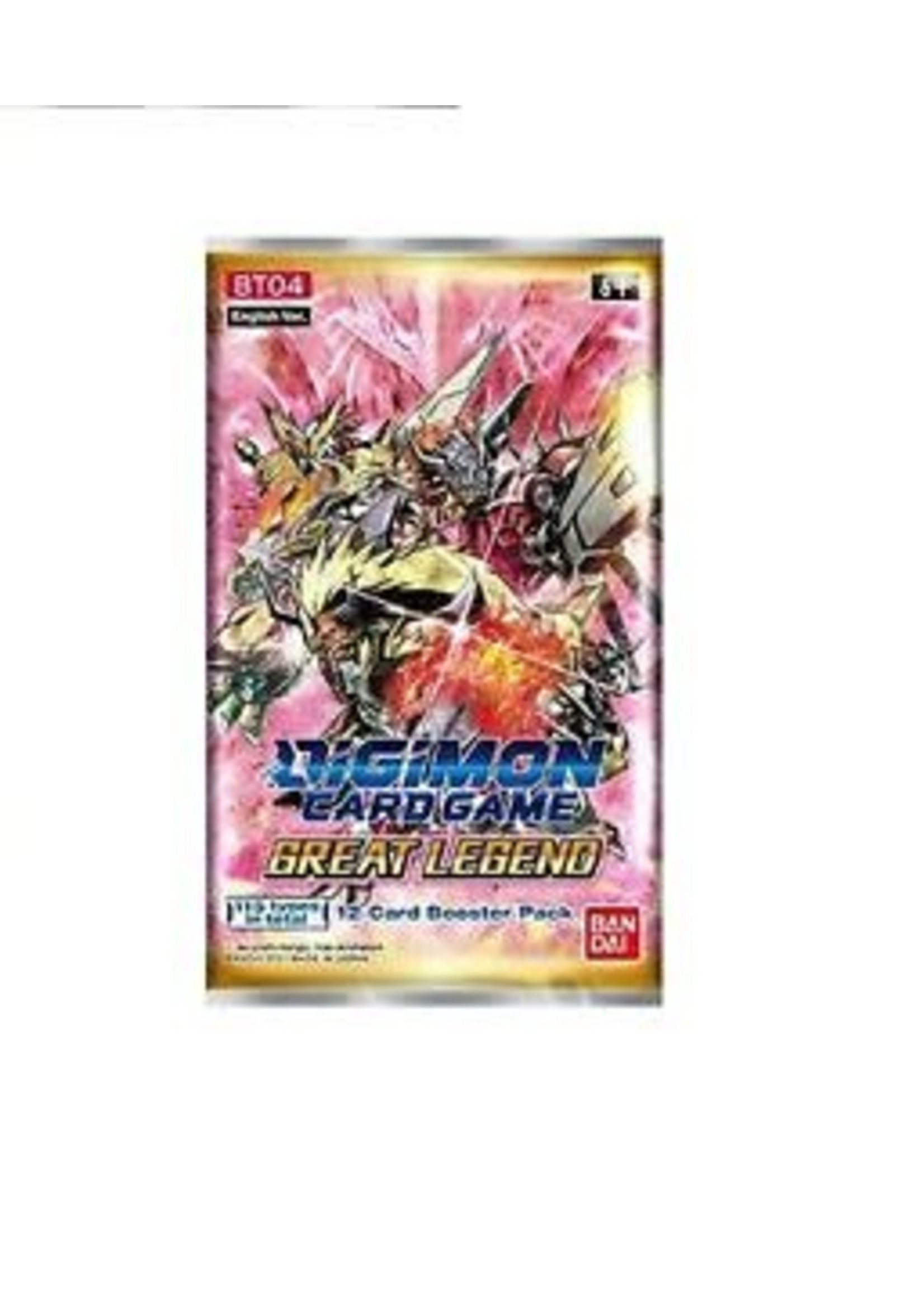 ABRAMS DIGIMON GREAT LEGEND BOOSTER PACK