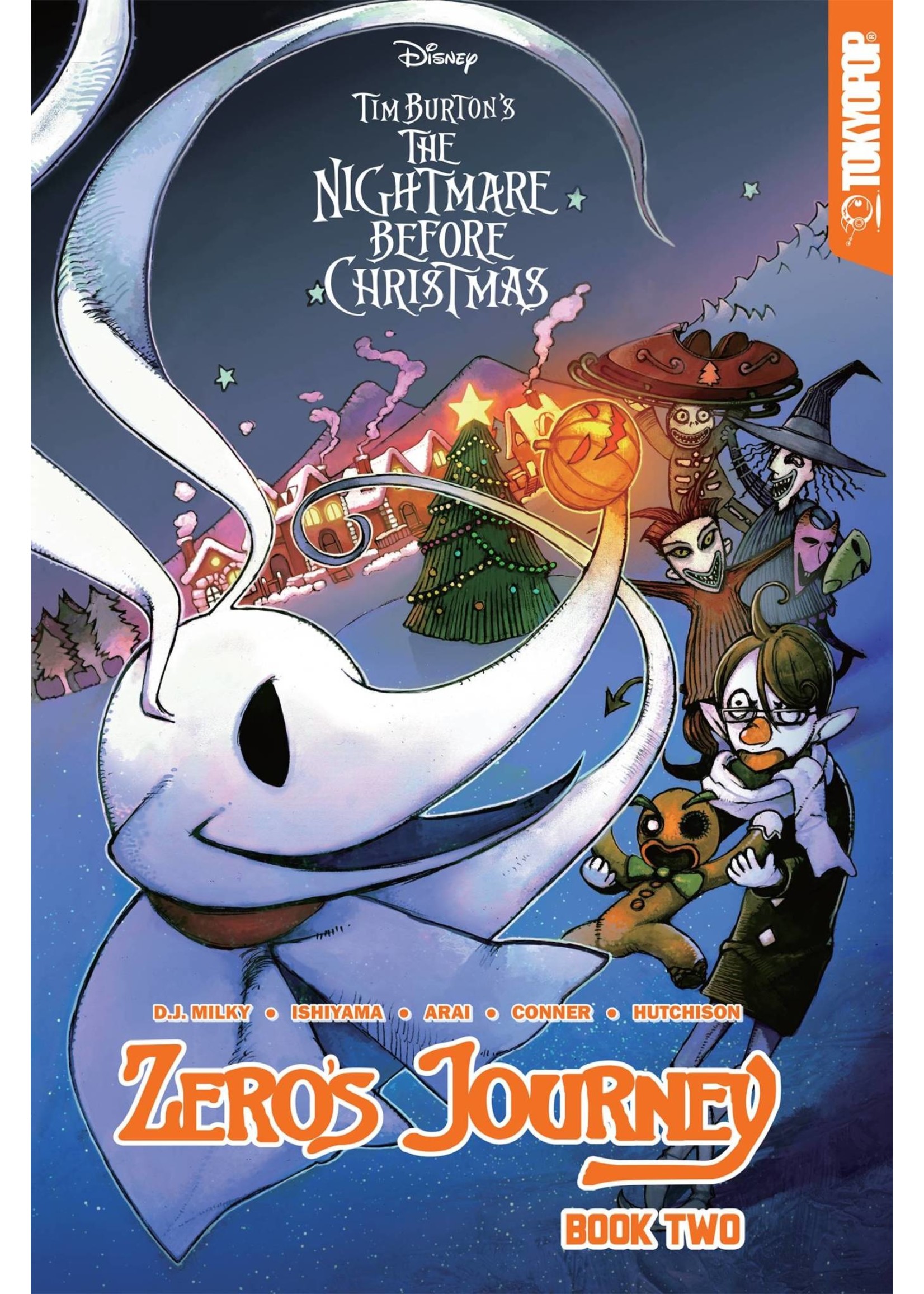 . DISNEY MANGA TIM BURTON'S NBX ZERO'S JOURNEY VOL 2