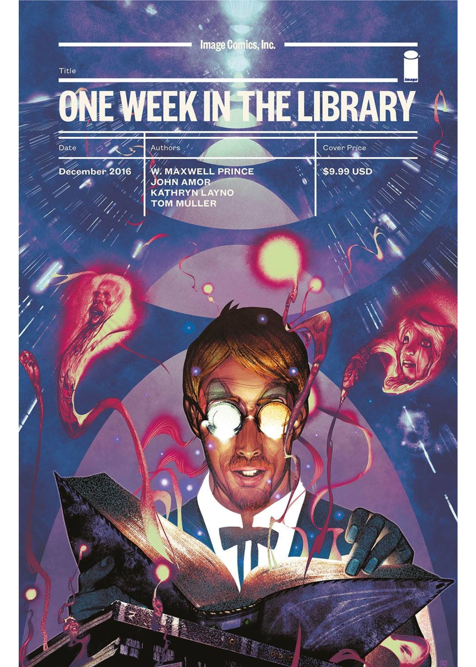 . ONE WEEK IN THE LIBRARY GN