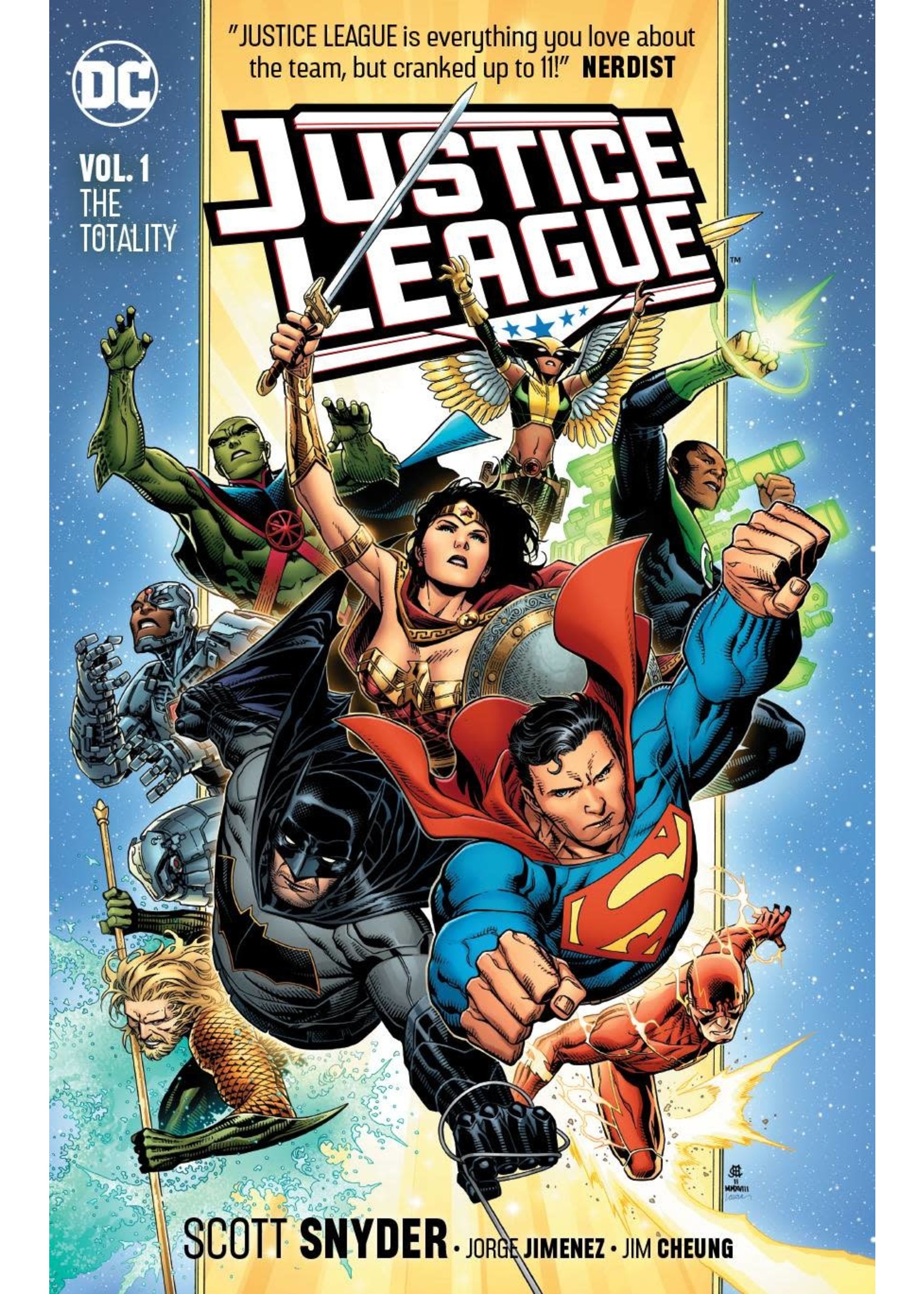 DC COMICS JUSTICE LEAGUE VOL 1 THE TOTALITY