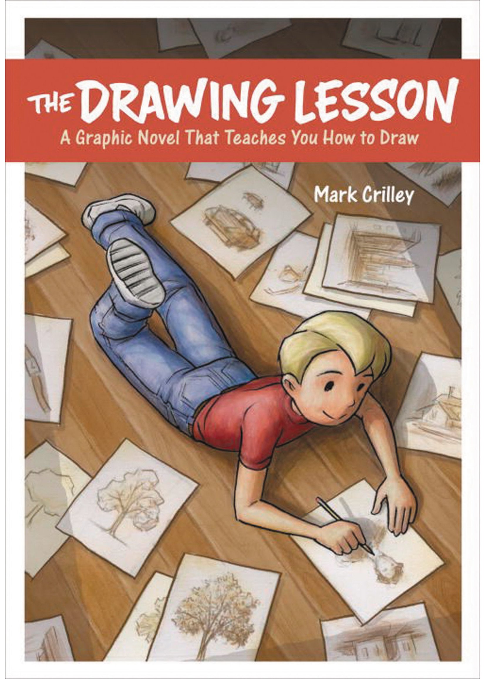 ABRAMS DRAWING LESSON GRAPHIC NOVEL TEACHES YOU HOW TO DRAW