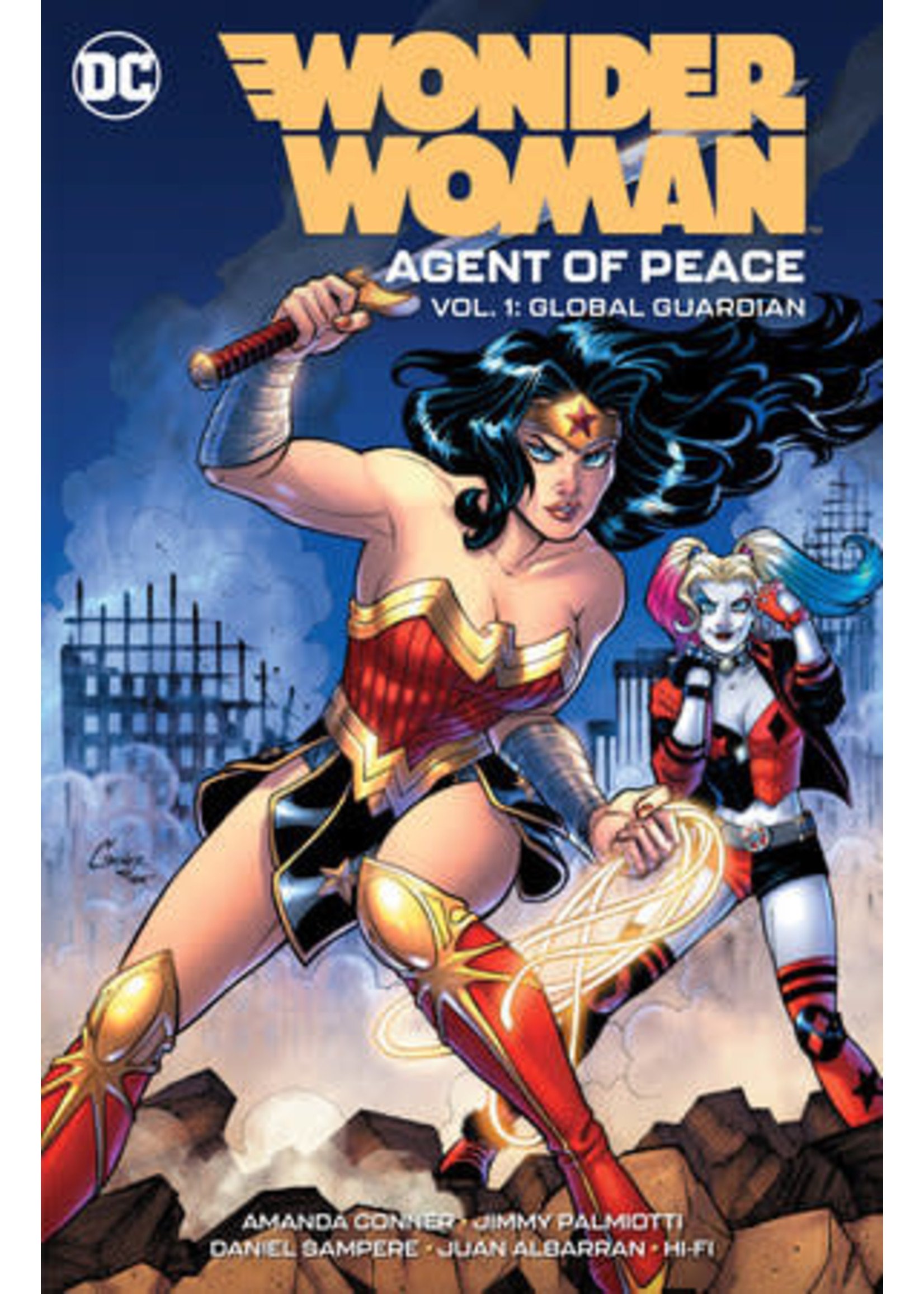 DC COMICS WONDER WOMAN AGENT OF PEACE VOL. 1 GLOBAL GUARDIAN