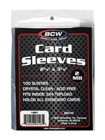 . BCW STANDARD CARD SLEEVES