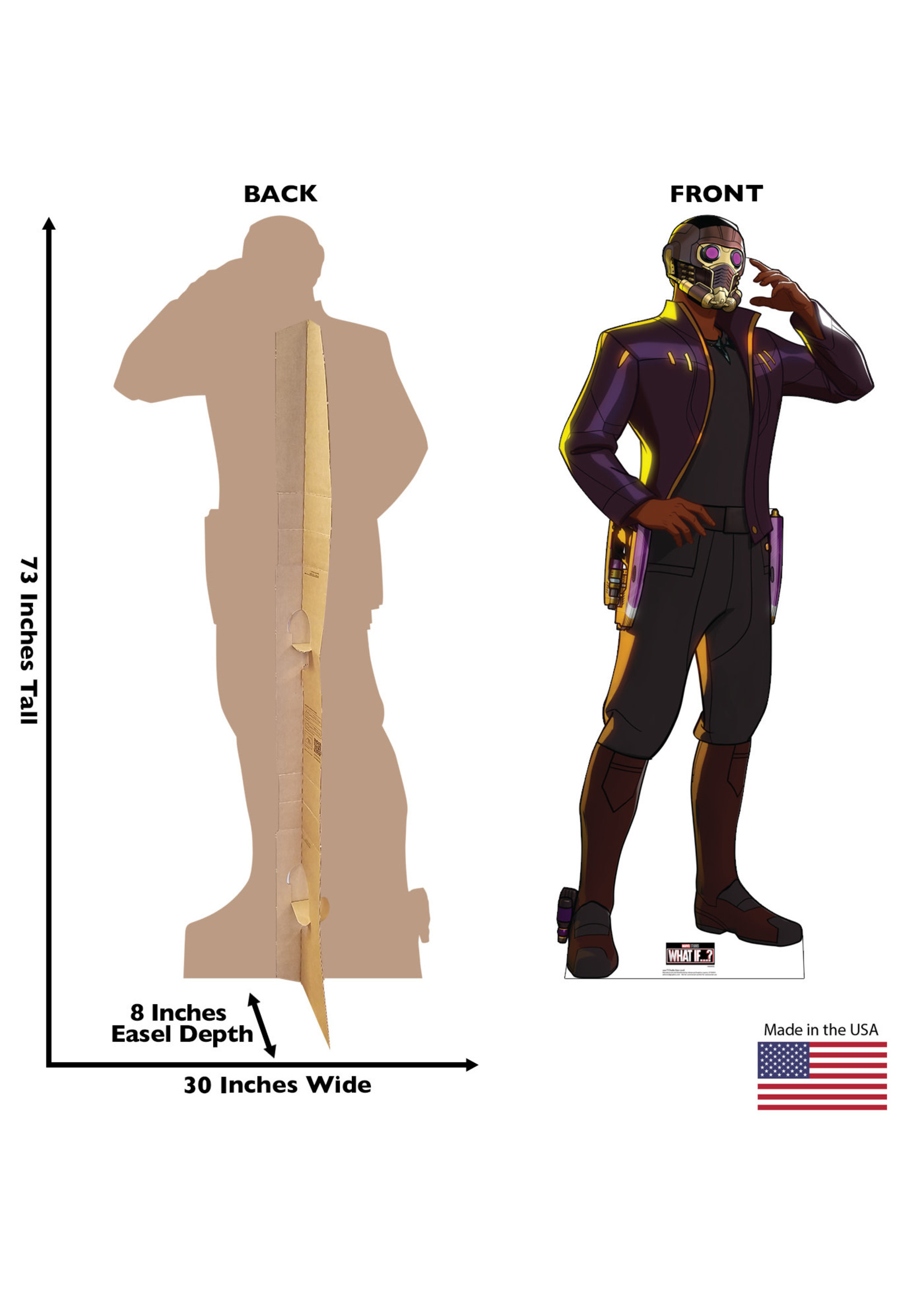 . MARVEL TCHALLA STAR-LORD STANDEE