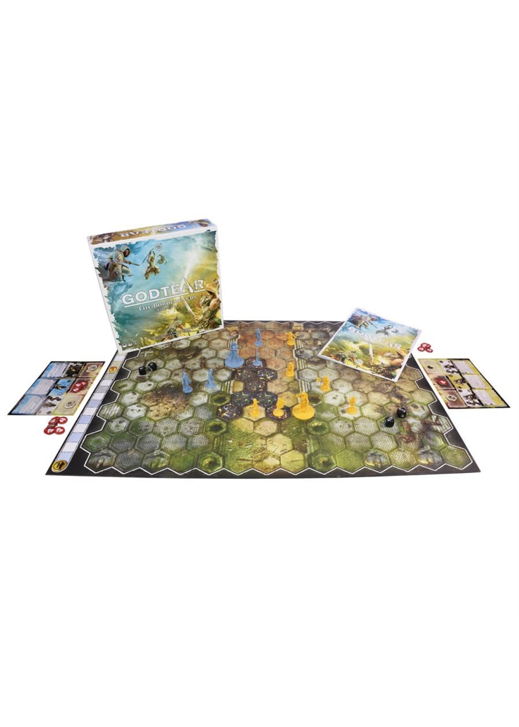 STEAMFORGED GAMES GODTEAR THE BORDERLANDS STARTER SET