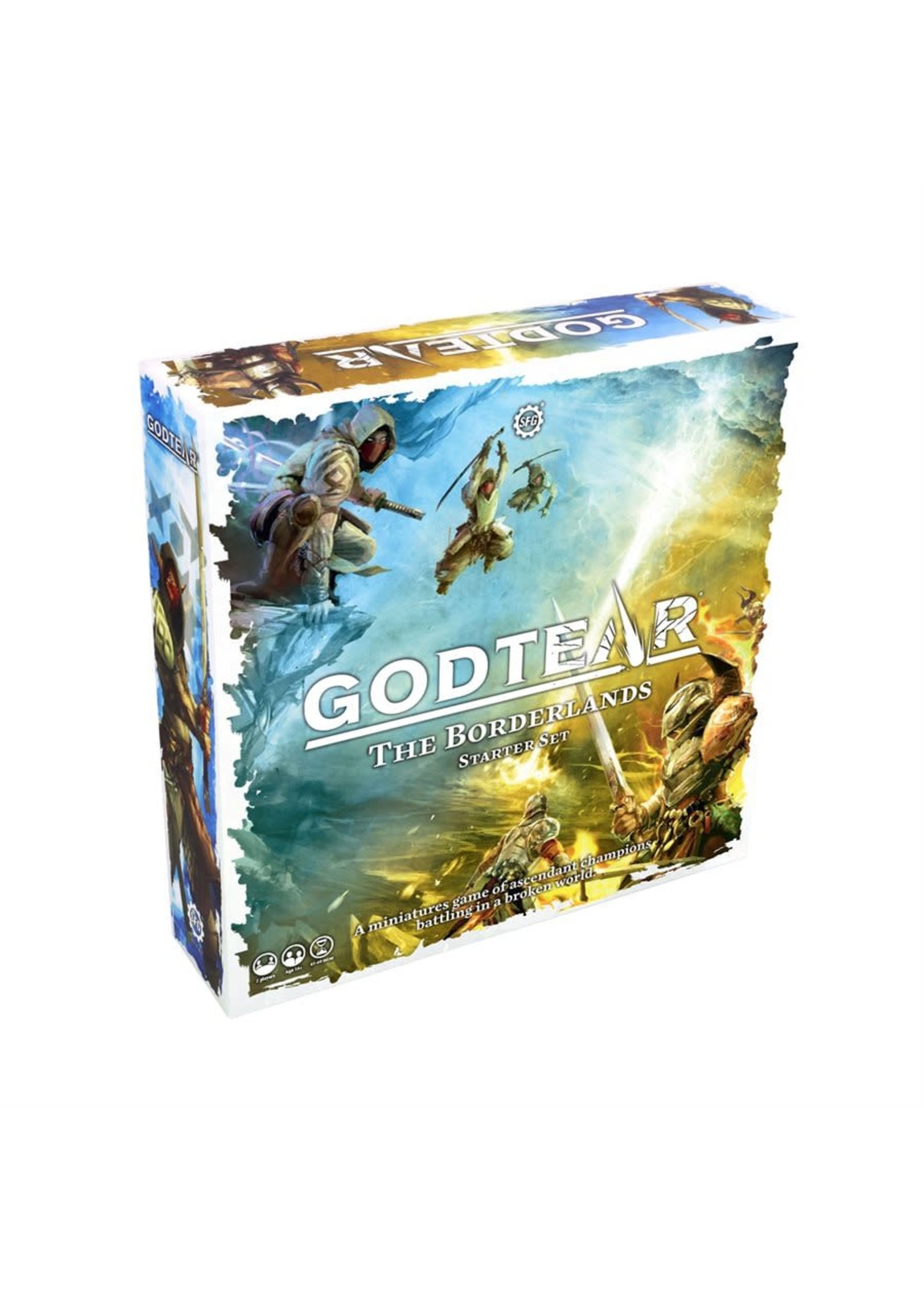 STEAMFORGED GAMES GODTEAR THE BORDERLANDS STARTER SET