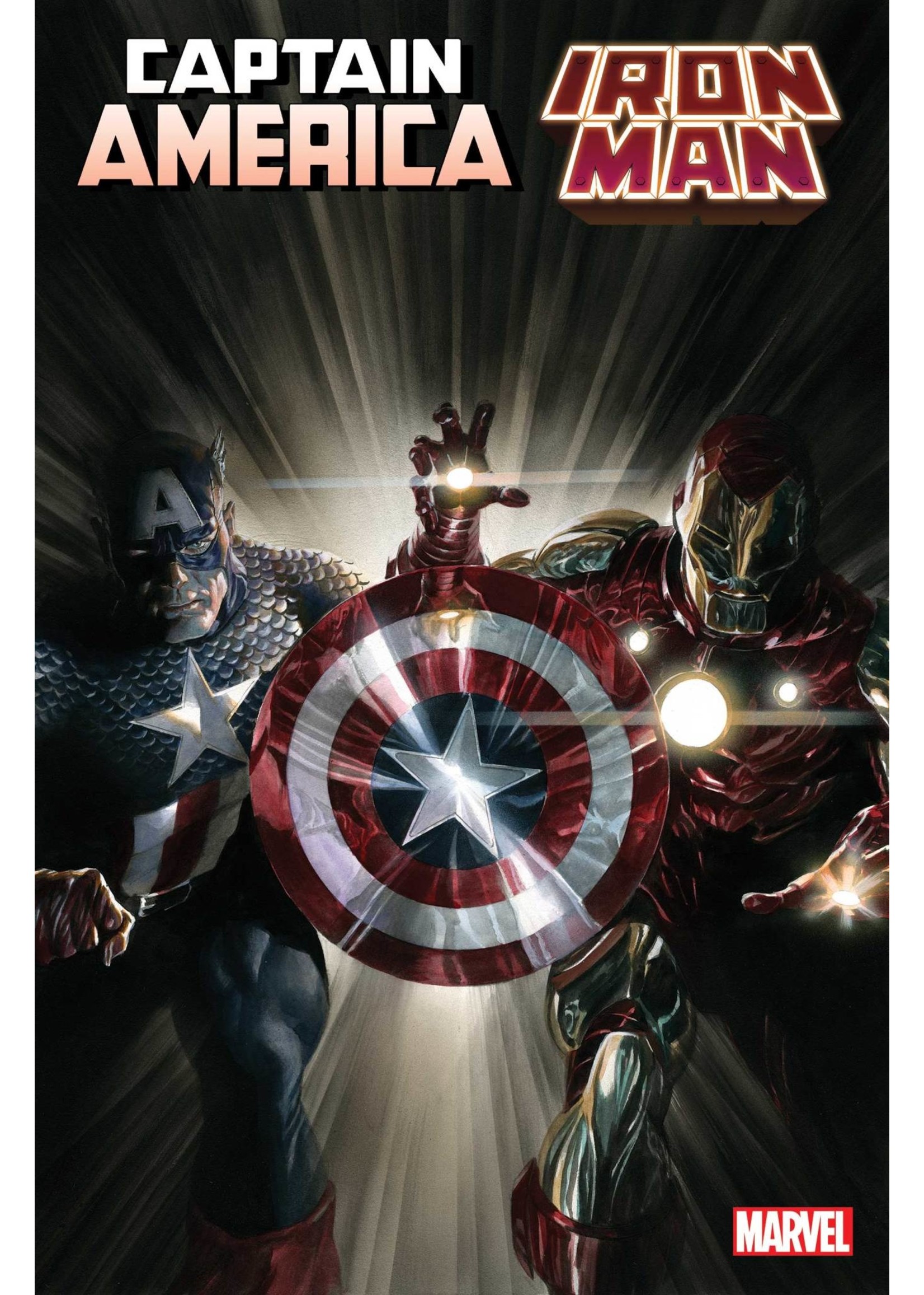 ABRAMS CAPTAIN AMERICA IRON MAN #1 POSTER