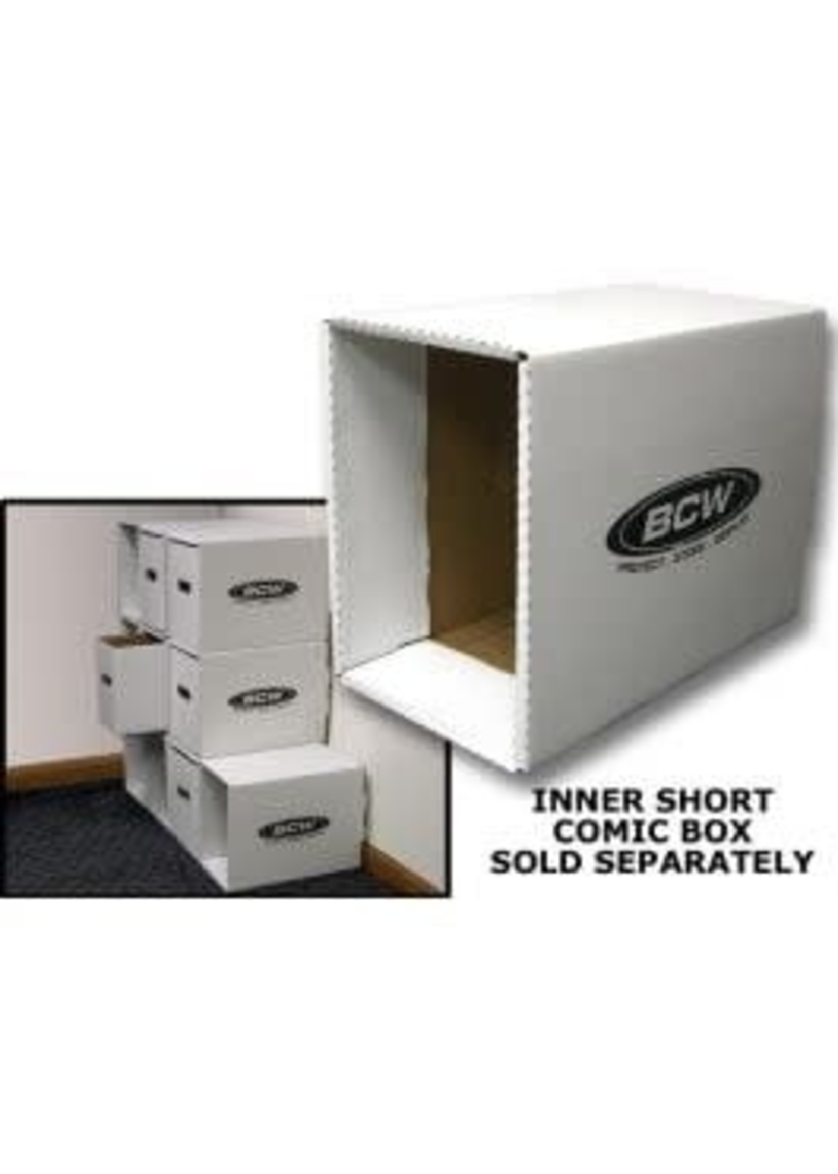 . BCW SHORT COMIC BOX HOUSE (DRAWER SHELL)