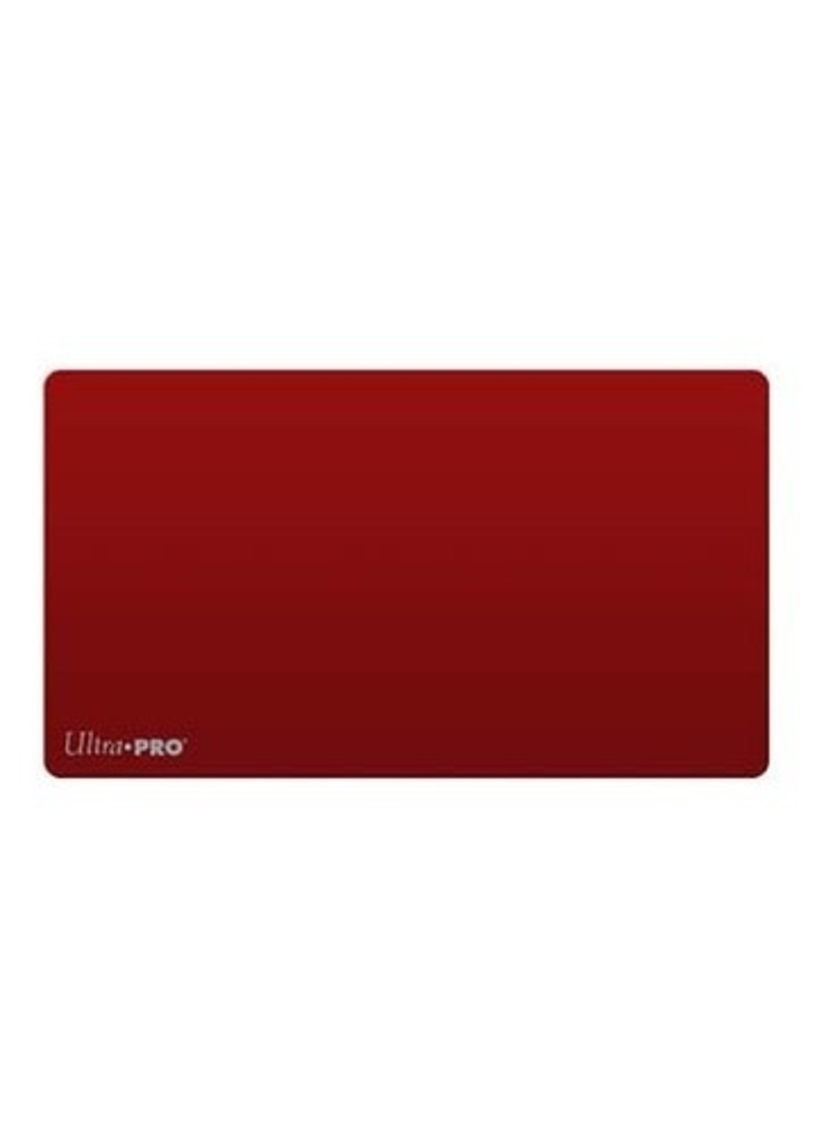ULTRA PRO UP PLAYMAT ARTIST SOLID RED
