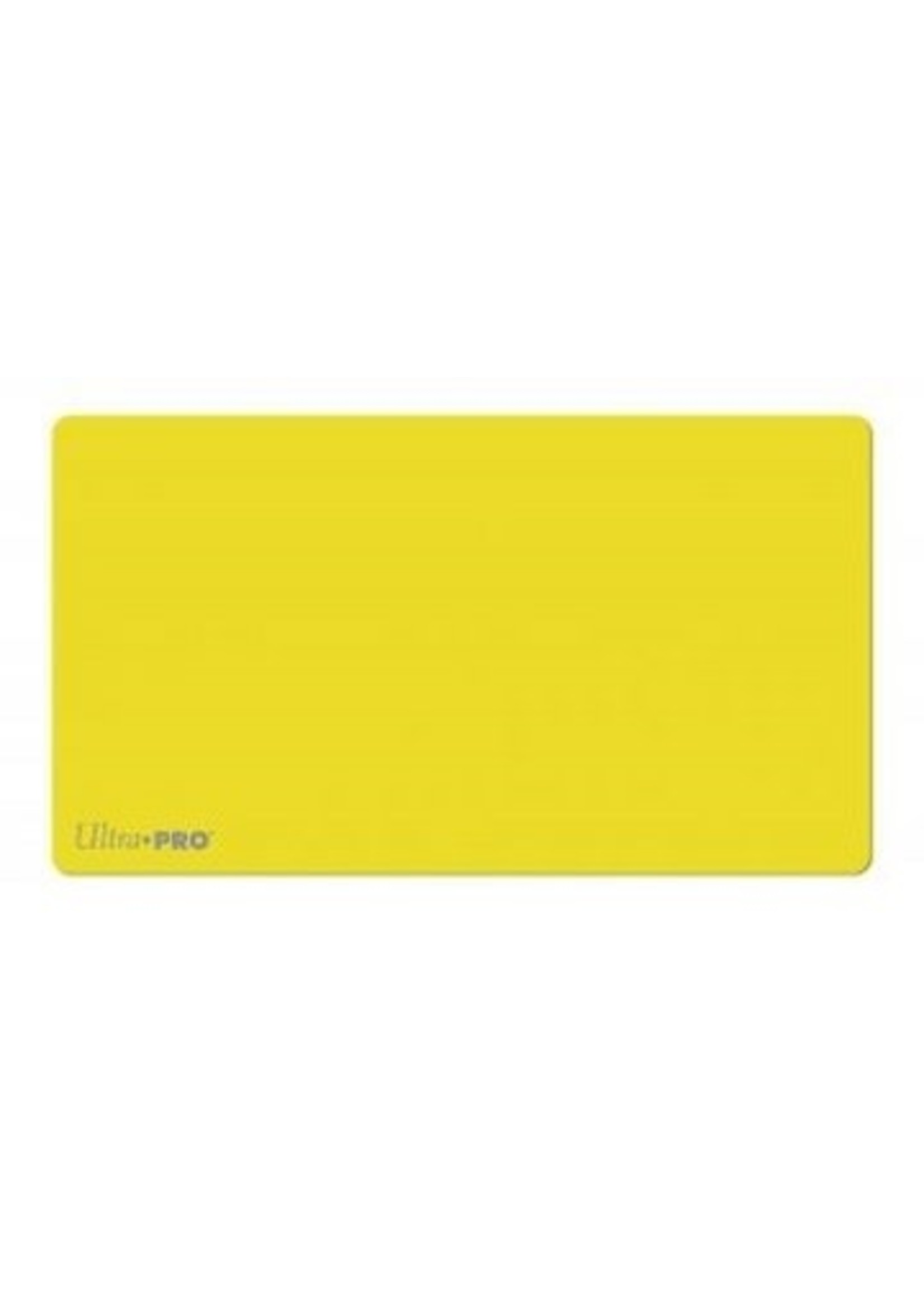 ULTRA PRO UP PLAYMAT ARTIST SOLID YELLOW
