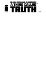 IMAGE COMICS A THING CALLED TRUTH #1 (OF 5) CVR C BLANK CVR