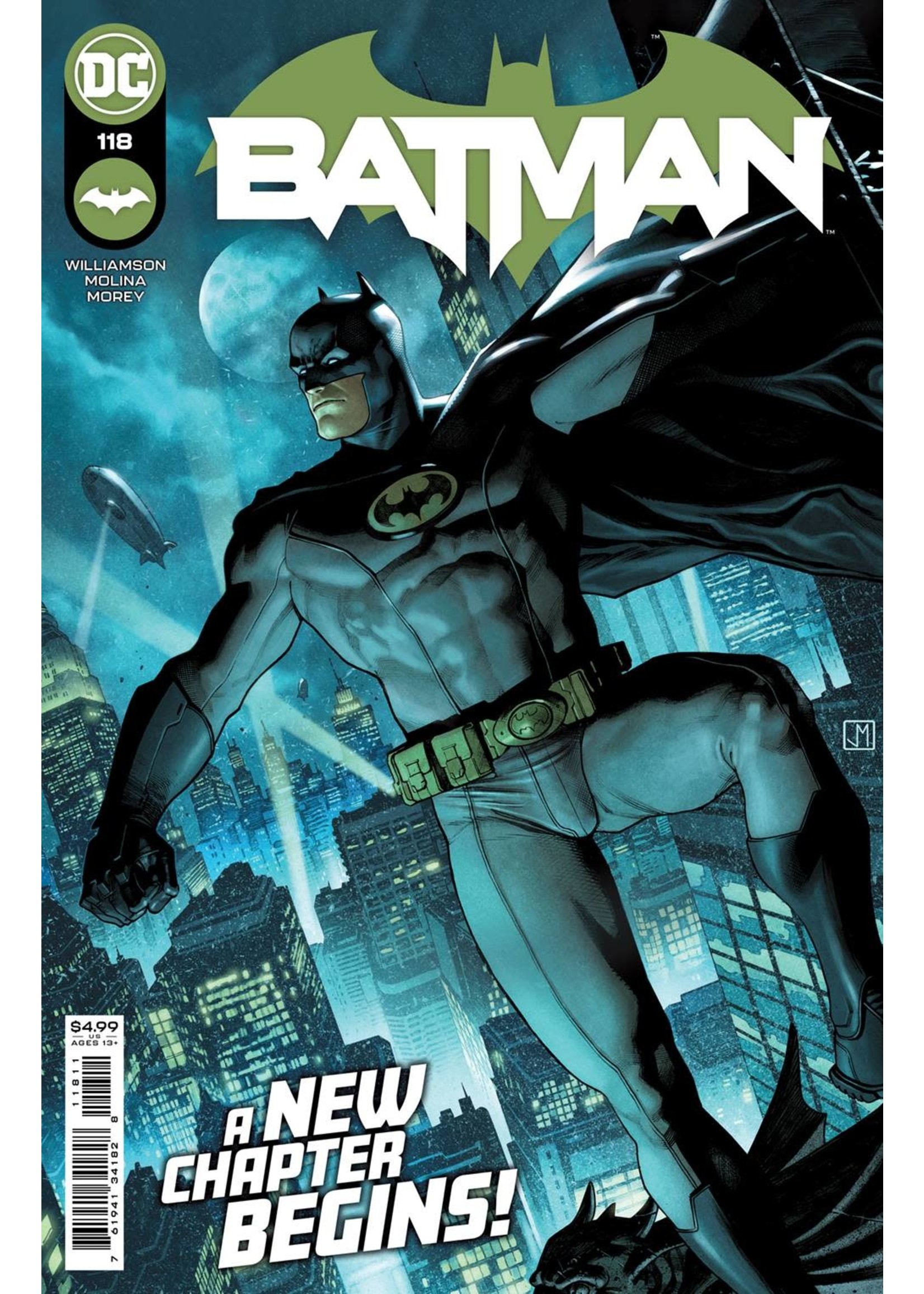 DC COMICS BATMAN #118 CVR A JORGE MOLINA