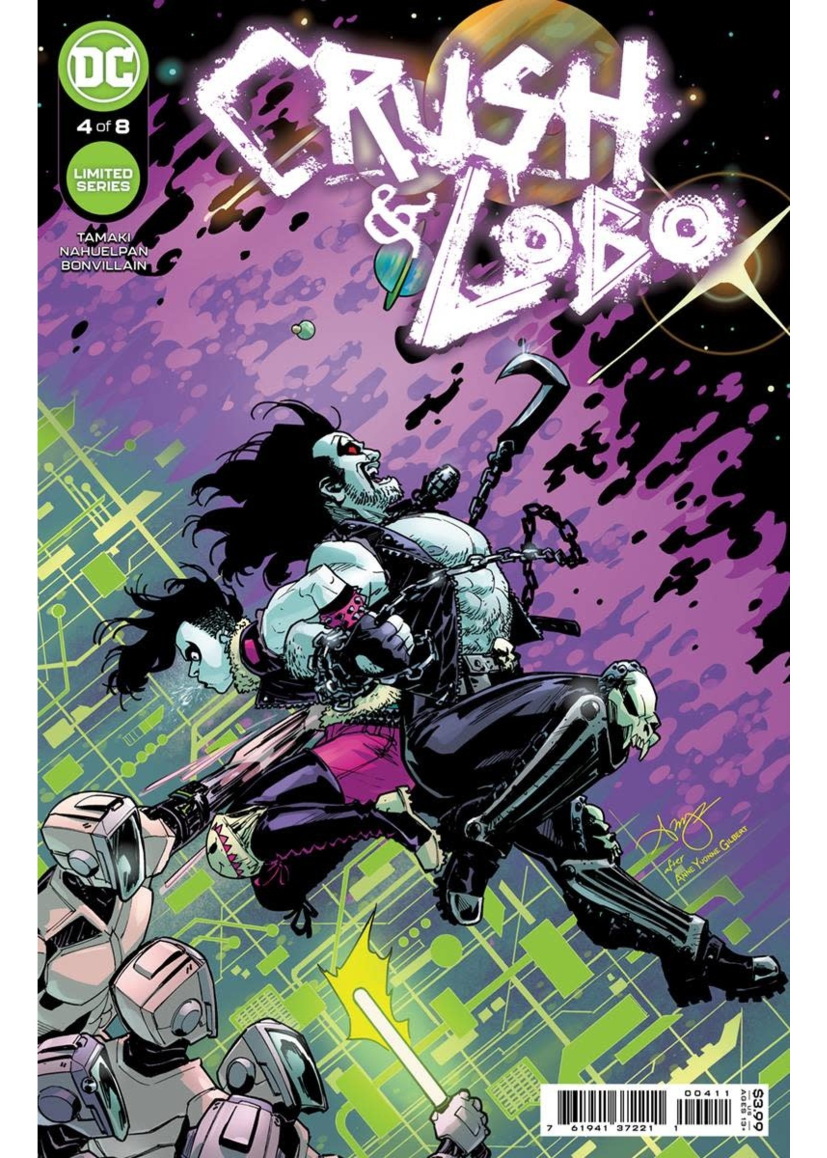 DC COMICS CRUSH & LOBO #4 (OF 8) CVR A AMY REEDER