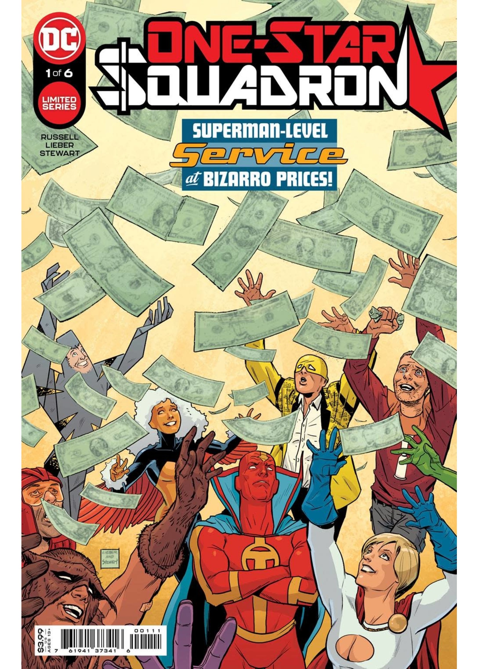 . ONE-STAR SQUADRON #1 (OF 6) CVR A STEVE LIEBER
