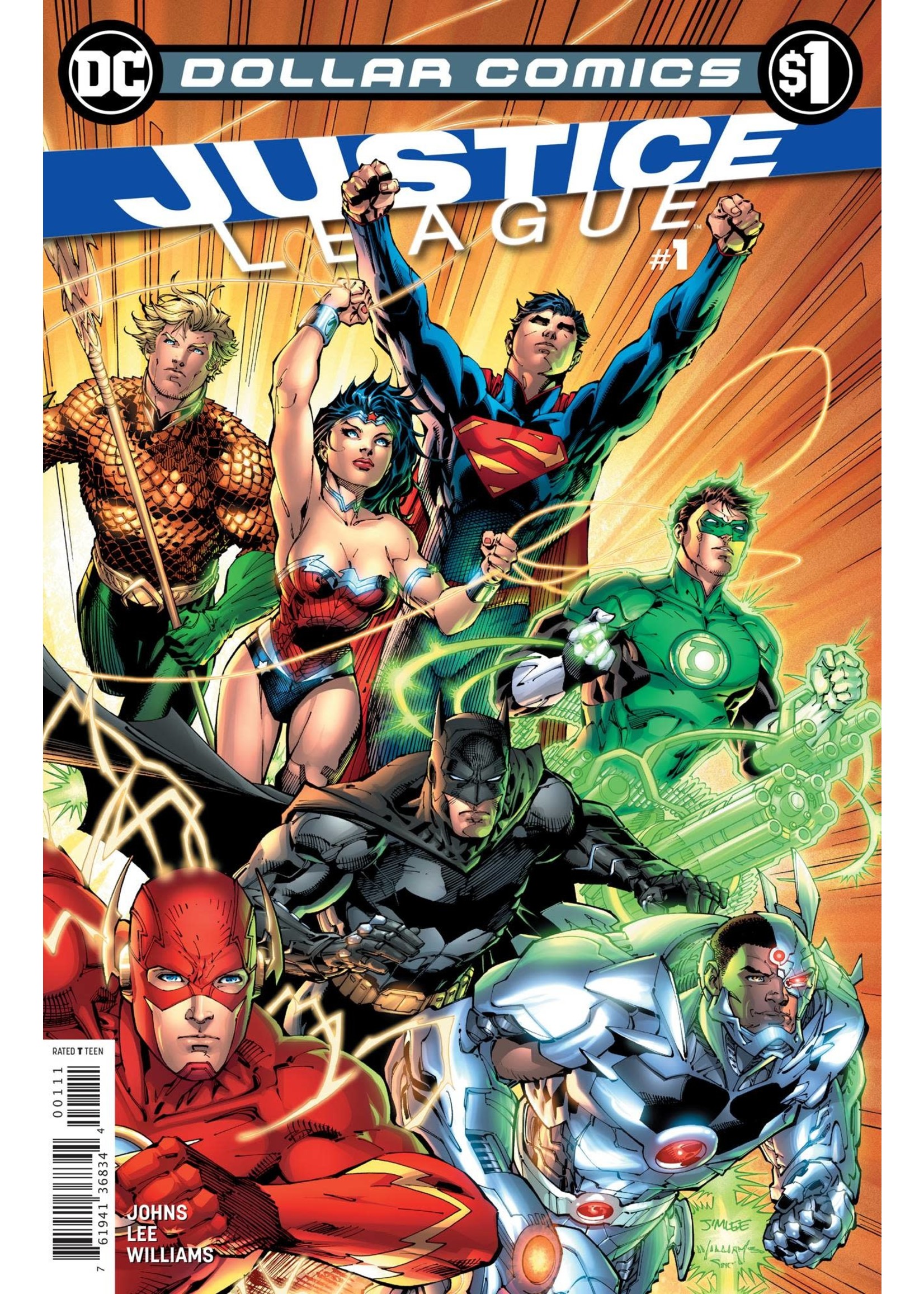 DC COMICS DOLLAR COMICS JUSTICE LEAGUE (2011) #1