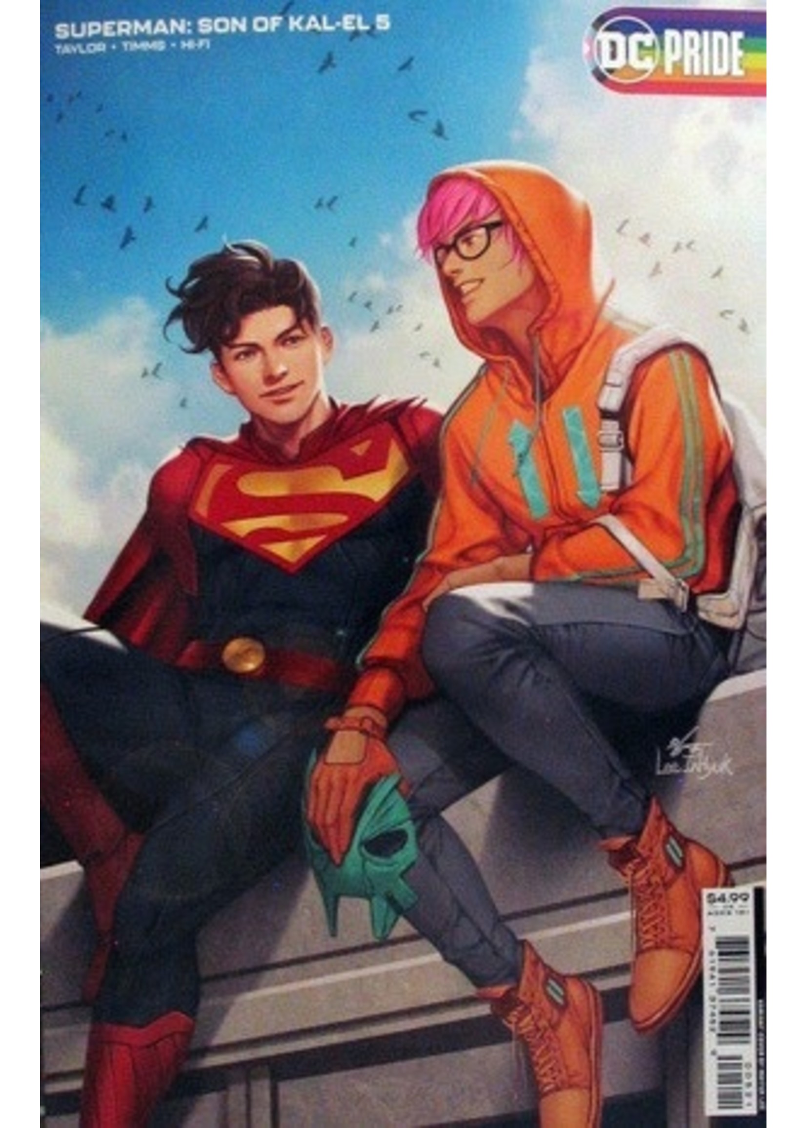 . SUPERMAN SON OF KAL-EL #5 CVR B CARD STOCK VAR