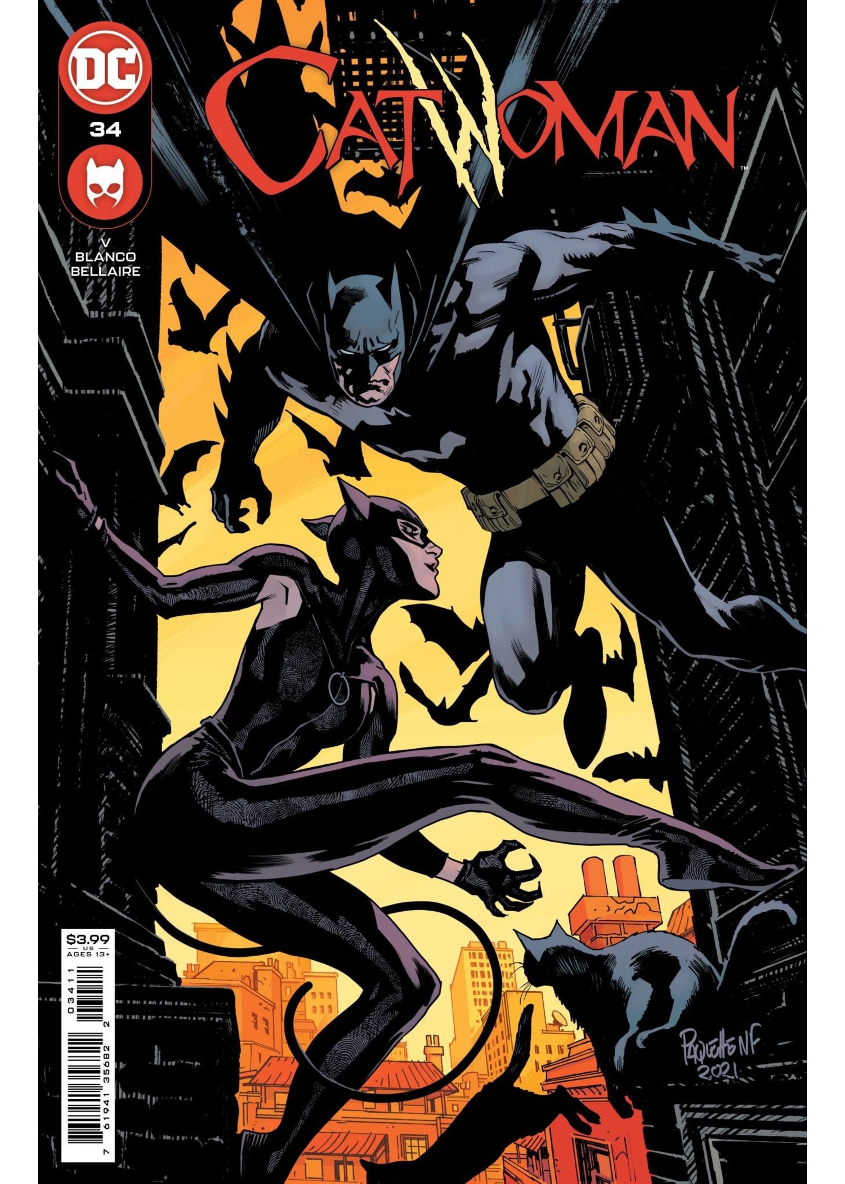 DC COMICS CATWOMAN (2018) #34 CVR A YANICK PAQUETTE