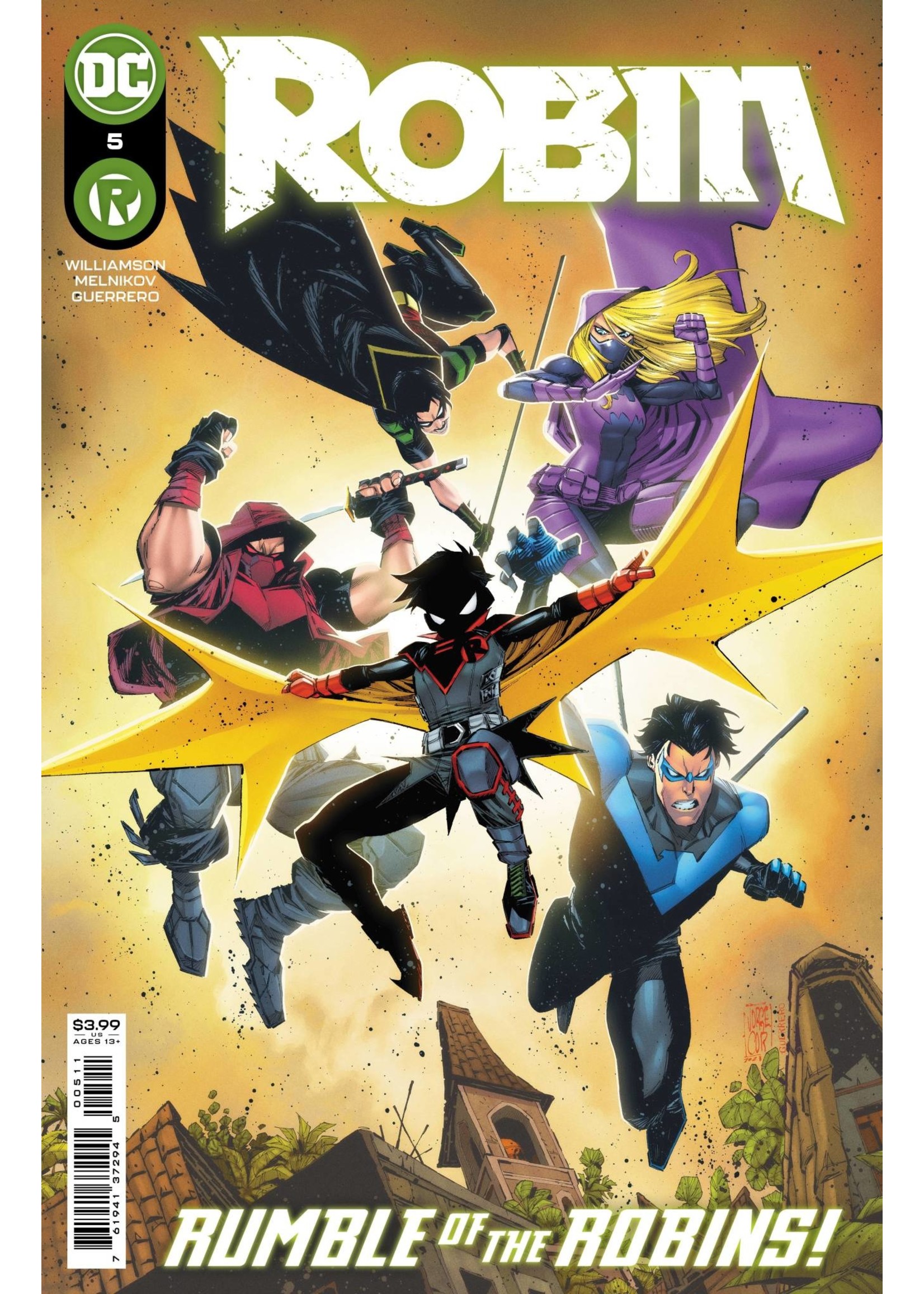 DC COMICS ROBIN #5 CVR A JORGE CORONA