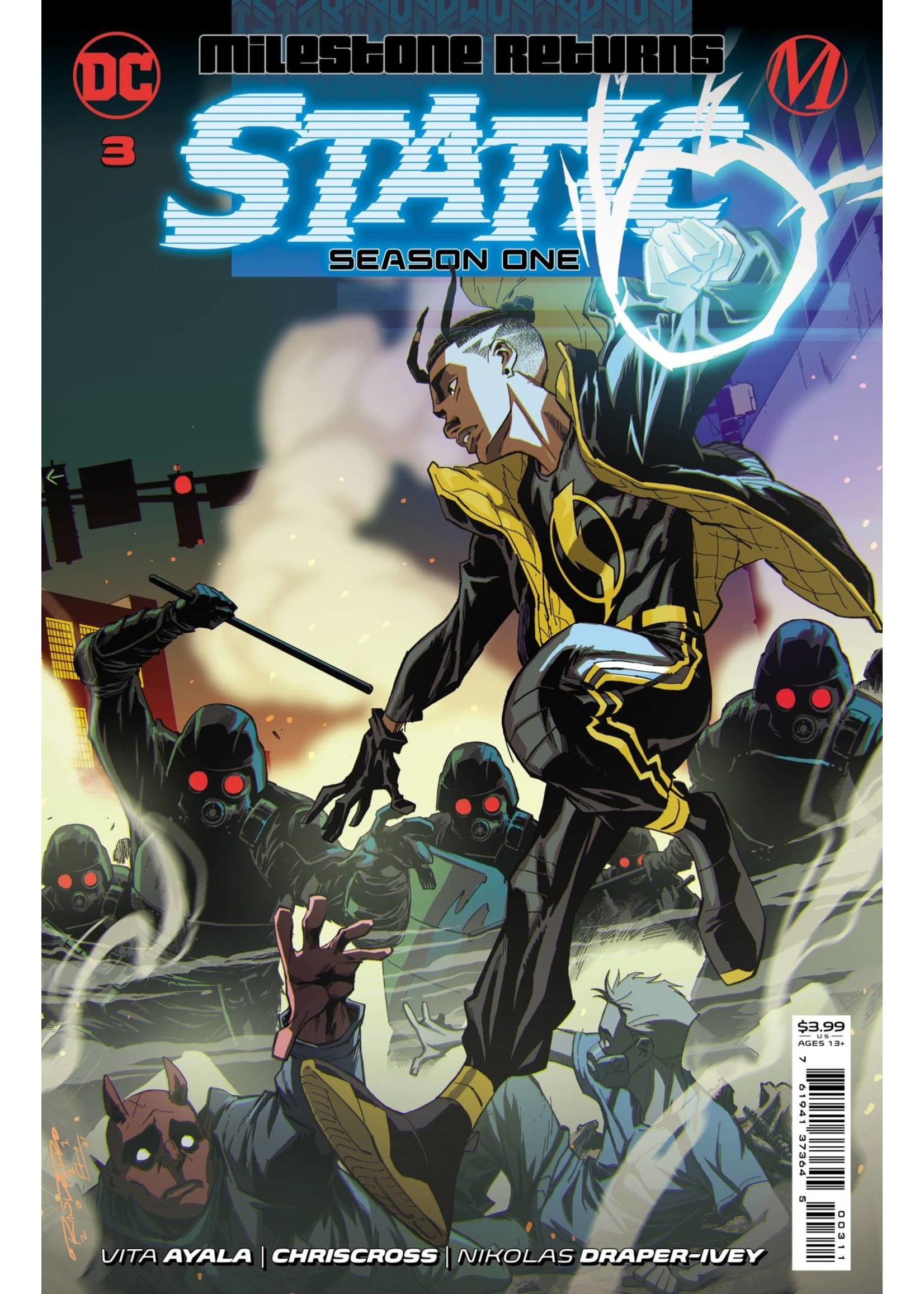 DC COMICS STATIC SEASON ONE #3 (OF 6) CVR A KHARY RANDOLPH