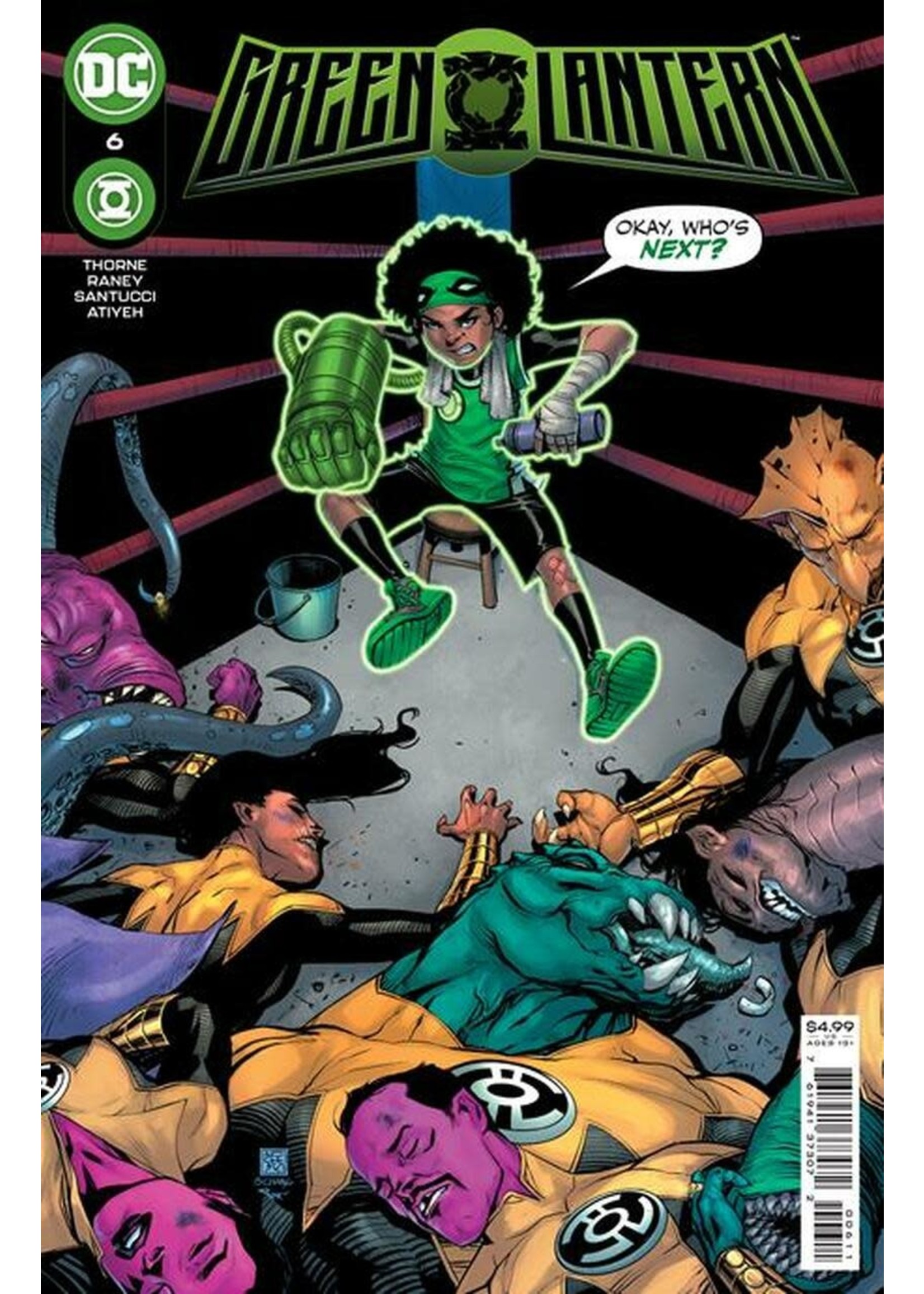 DC COMICS GREEN LANTERN #6 CVR A BERNARD CHANG