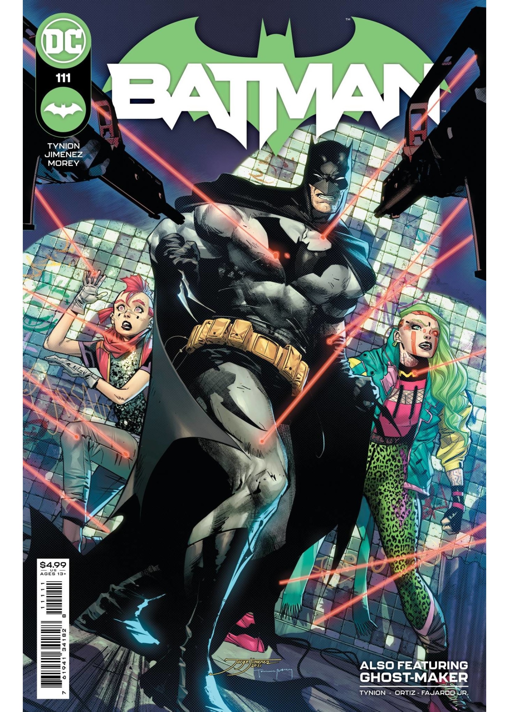 DC COMICS BATMAN (2016) #111 CVR A JORGE JIMENEZ