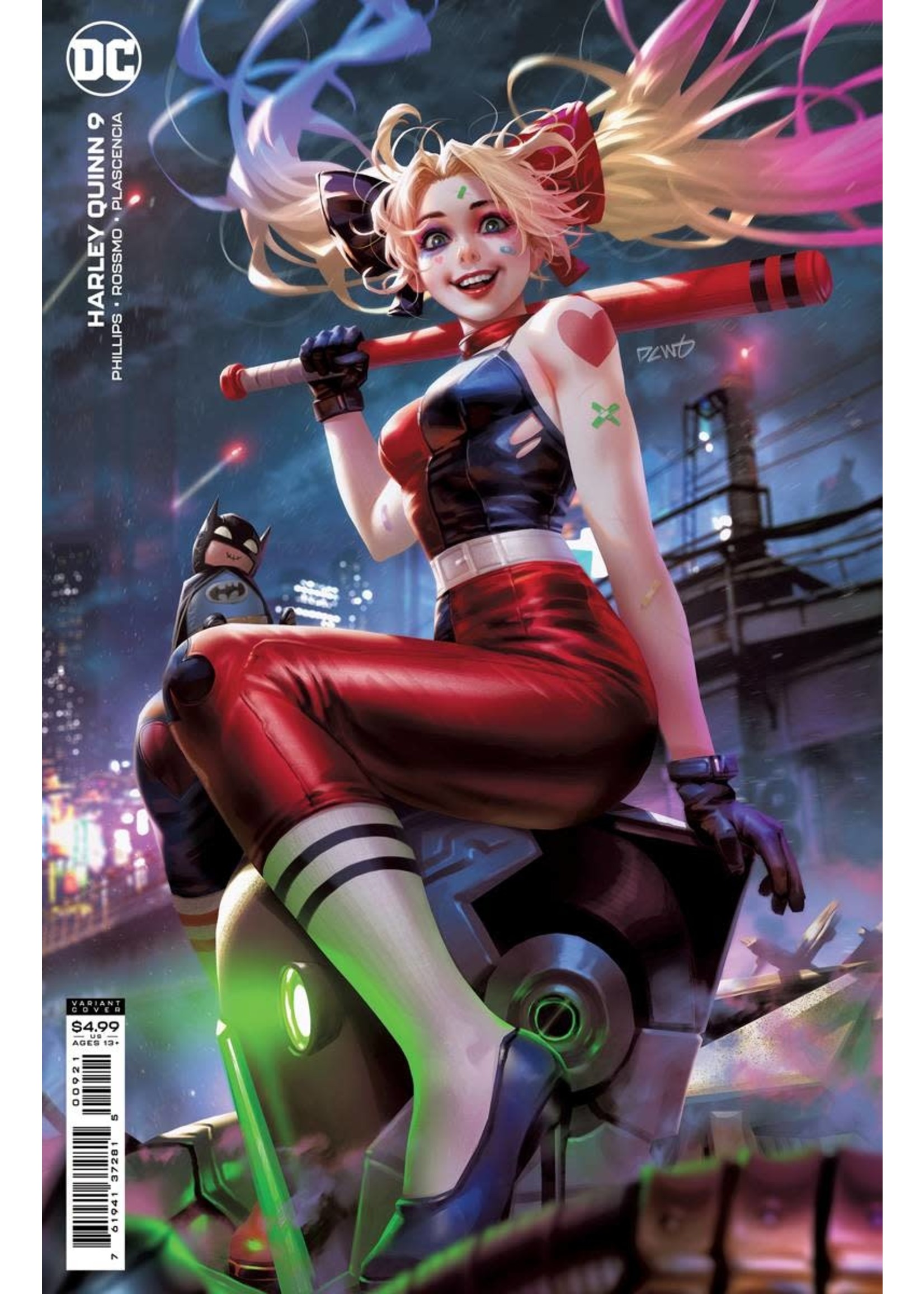 DC COMICS HARLEY QUINN (2021) #9 CVR B DERRICK CHEW CARD STOCK VAR